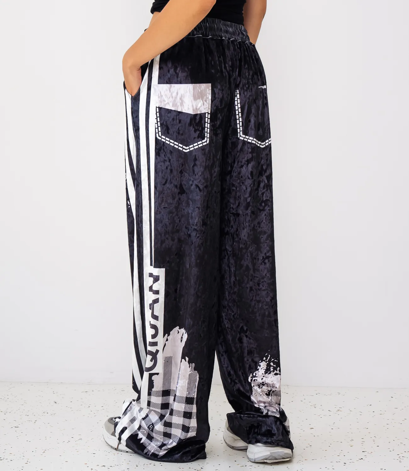 Спортивные брюки #КТ101 (10), чёрный - фото 4