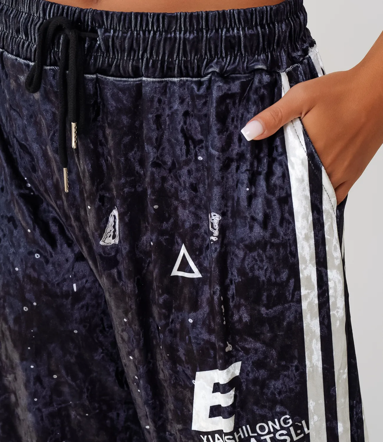 Спортивные брюки #КТ101 (10), чёрный - фото 5