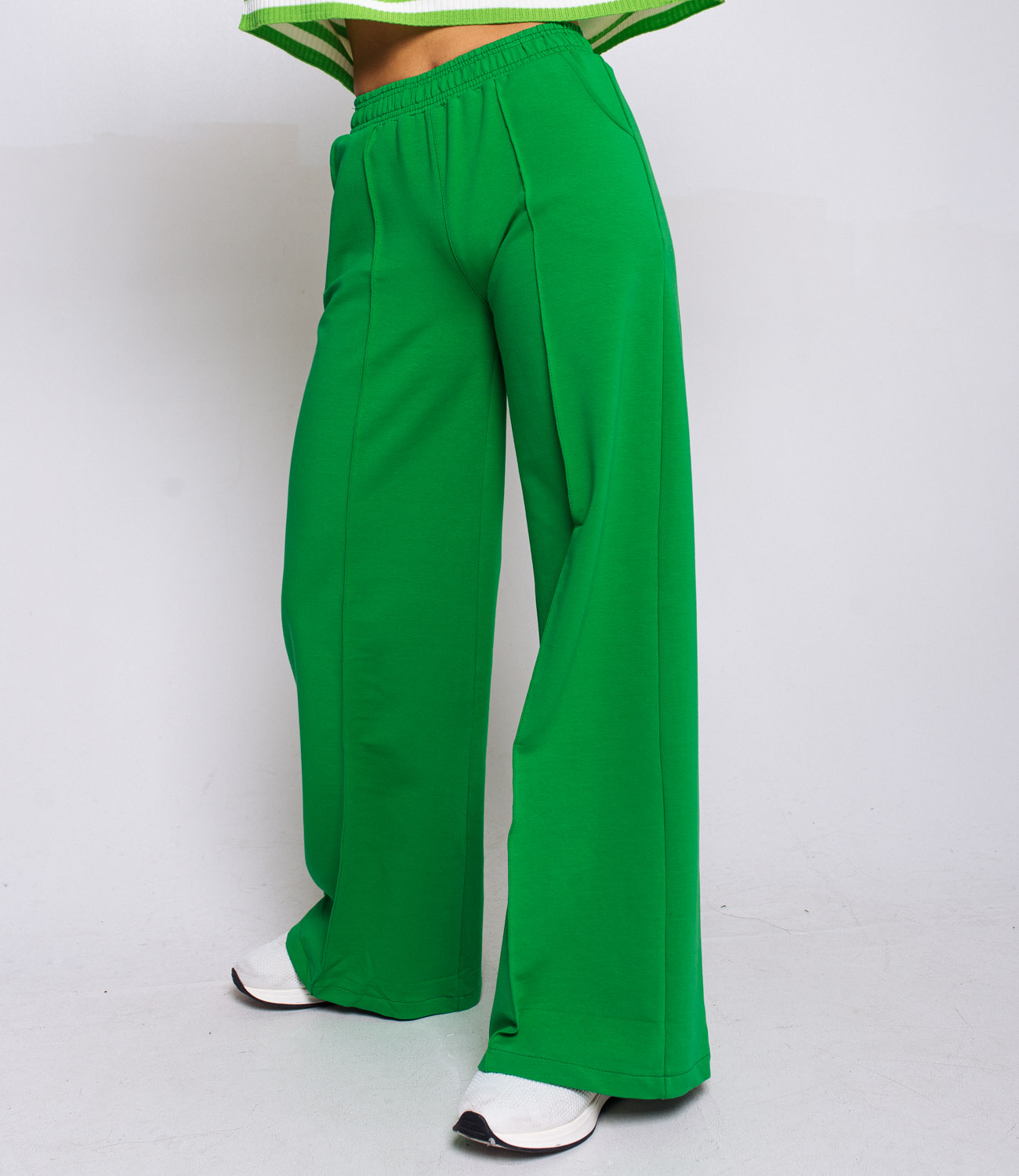 Спортивные брюки #БШ1596-3, светло-зеленый - фото 2