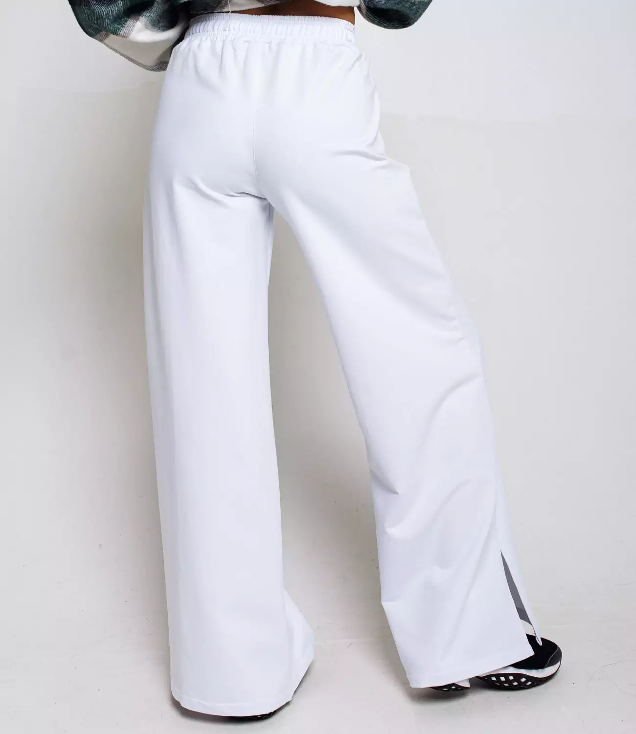 Спортивные брюки #БШ1596, белоснежный - фото 5