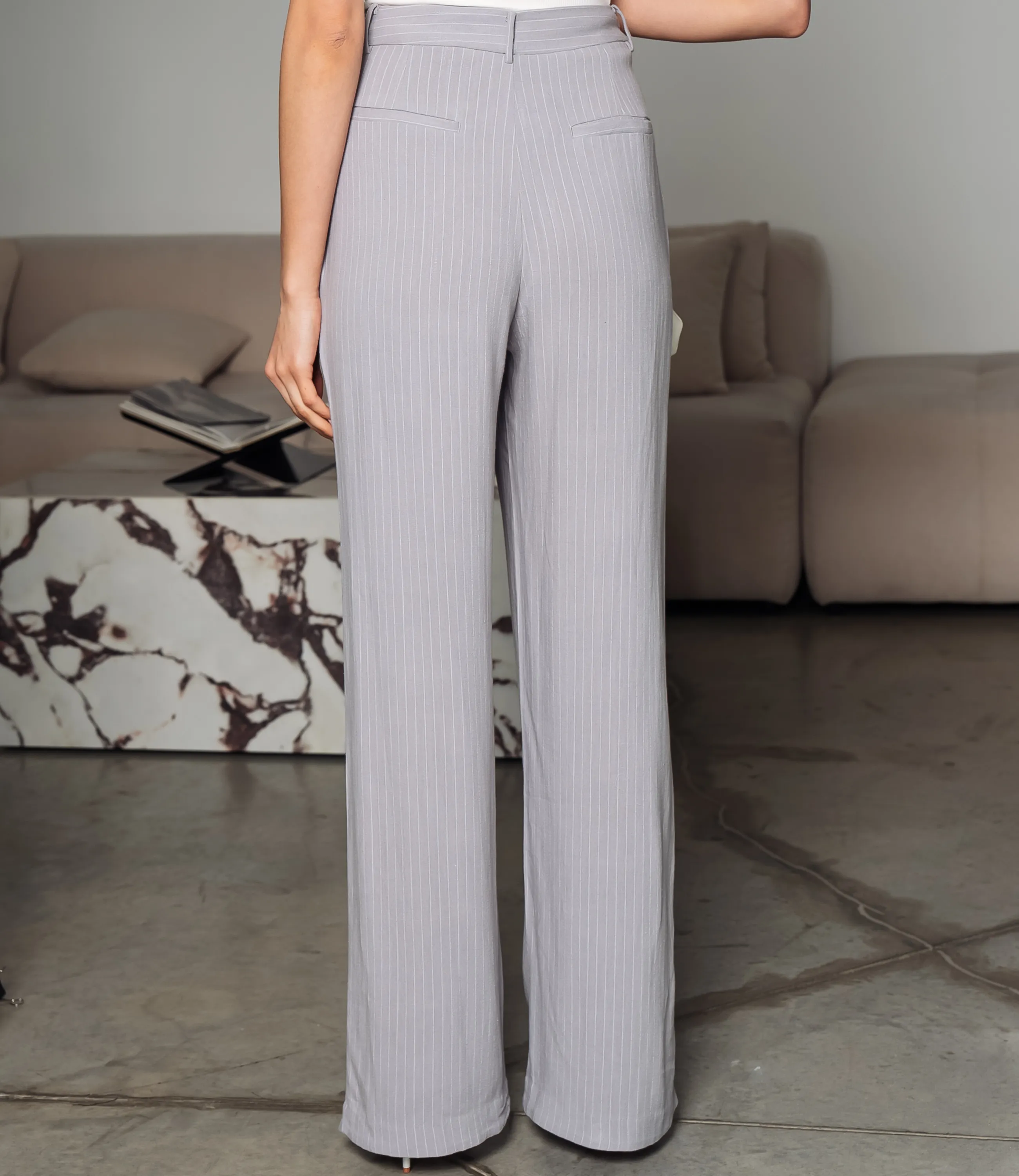 Брюки #ОКТ245001, серый - фото 4