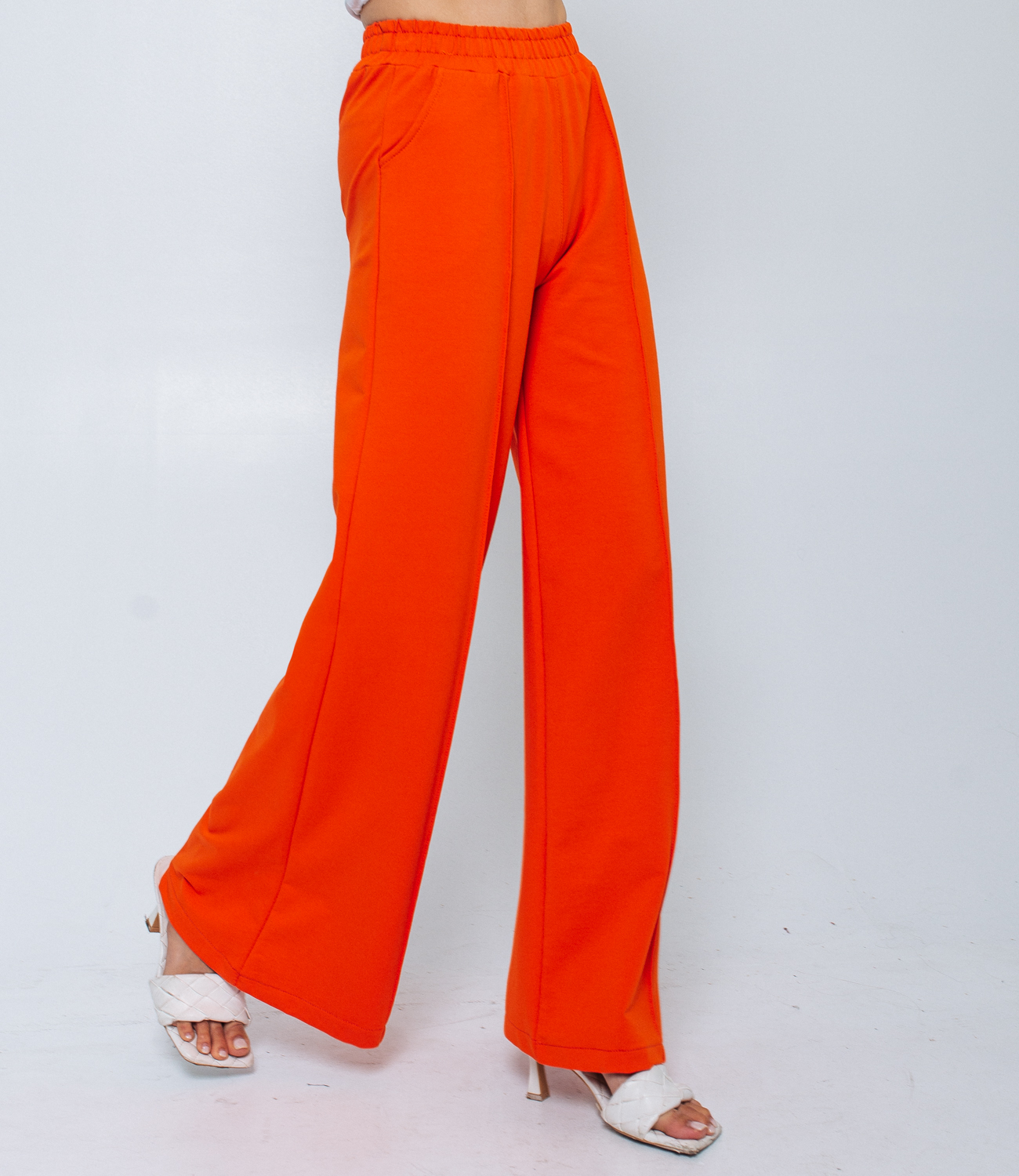 Спортивные брюки #БШ1596-1, оранжевый - фото 4