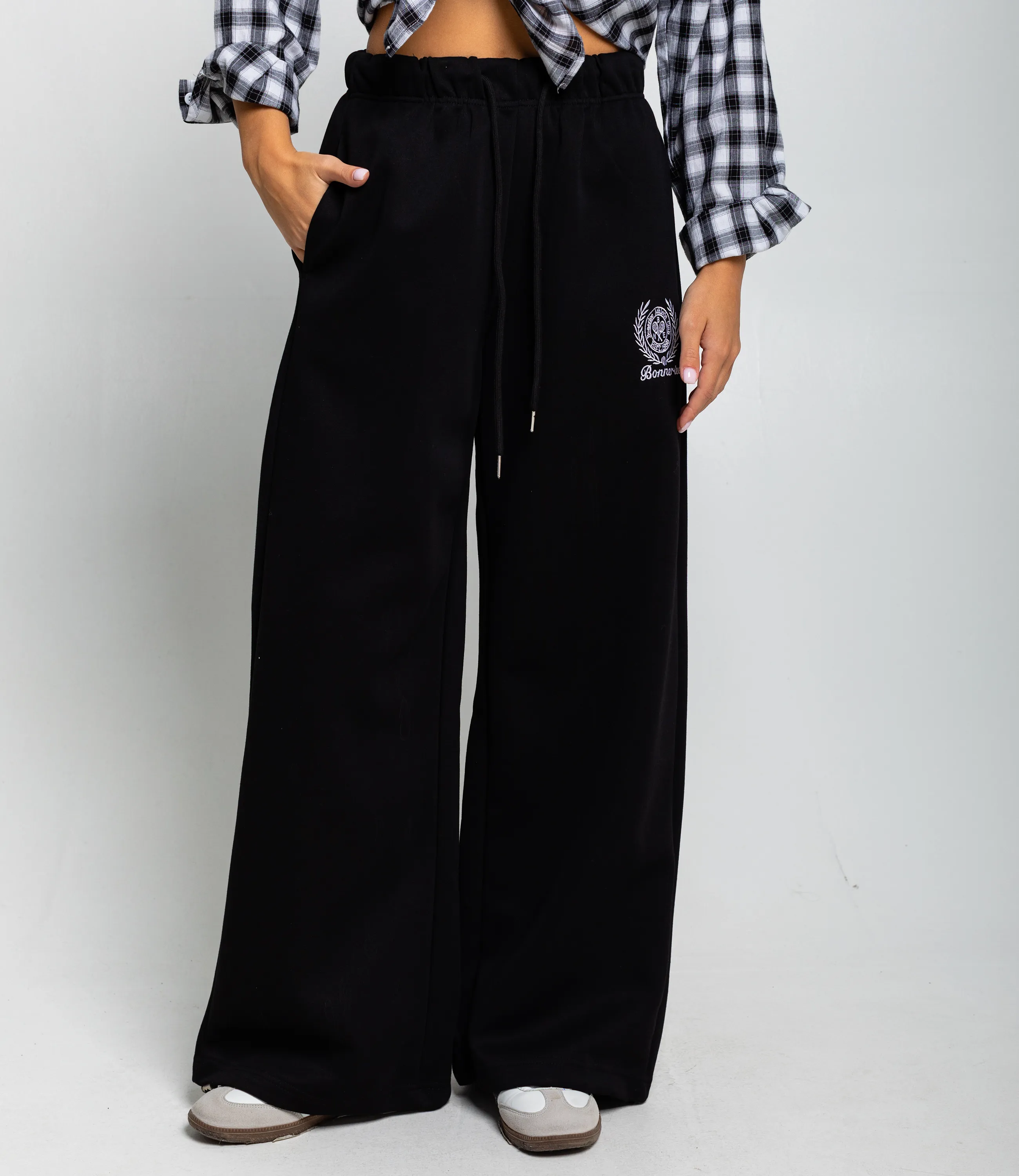 Спортивные брюки #КТ8012 (4), чёрный - фото 2