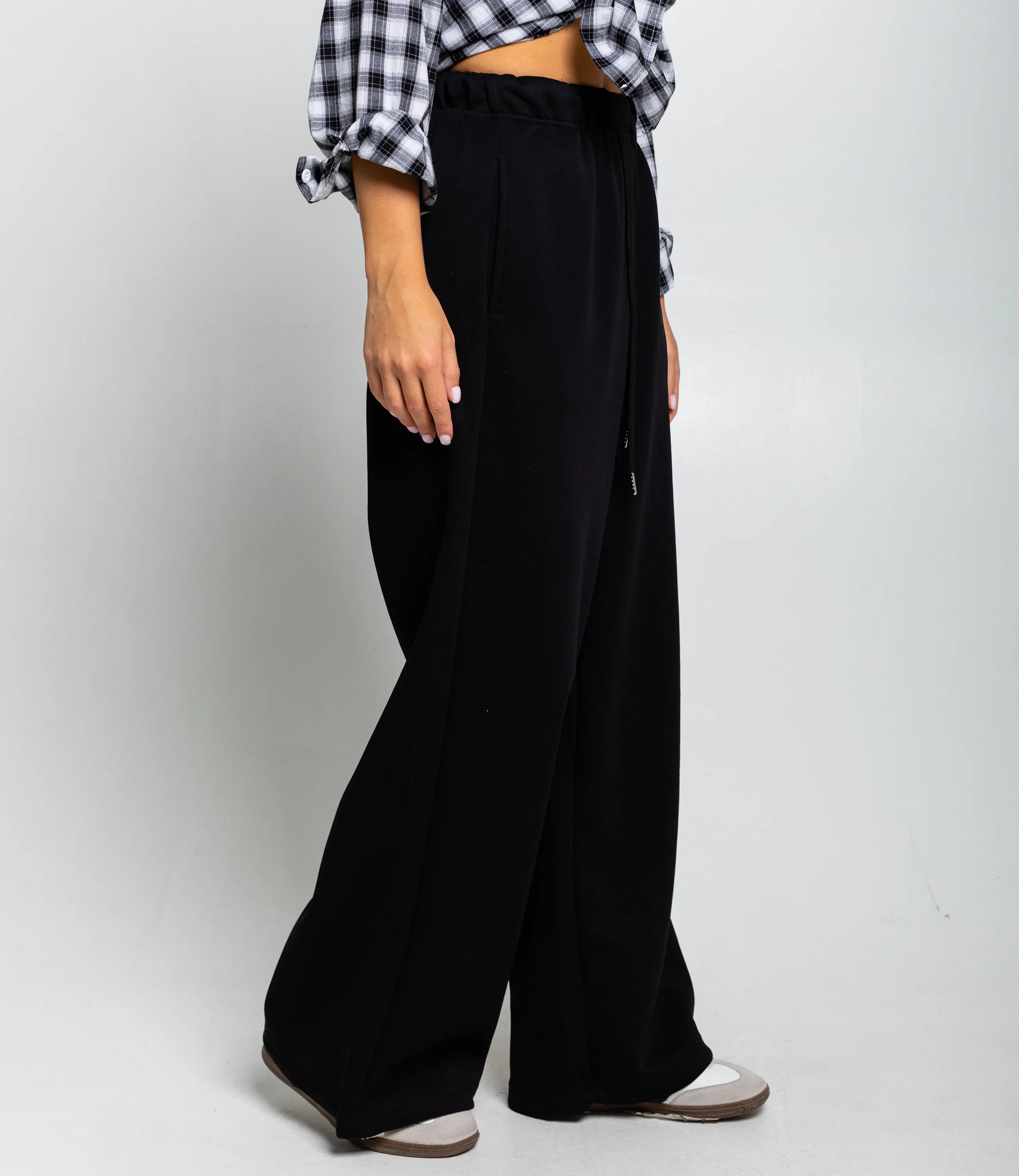 Спортивные брюки #КТ8012 (4), чёрный - фото 3