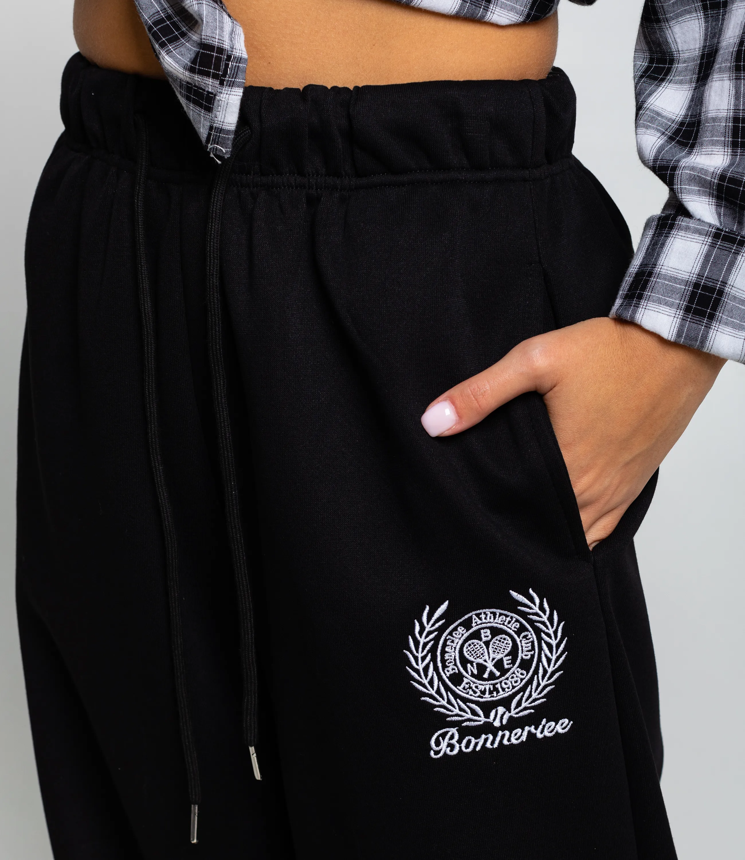 Спортивные брюки #КТ8012 (4), чёрный - фото 5