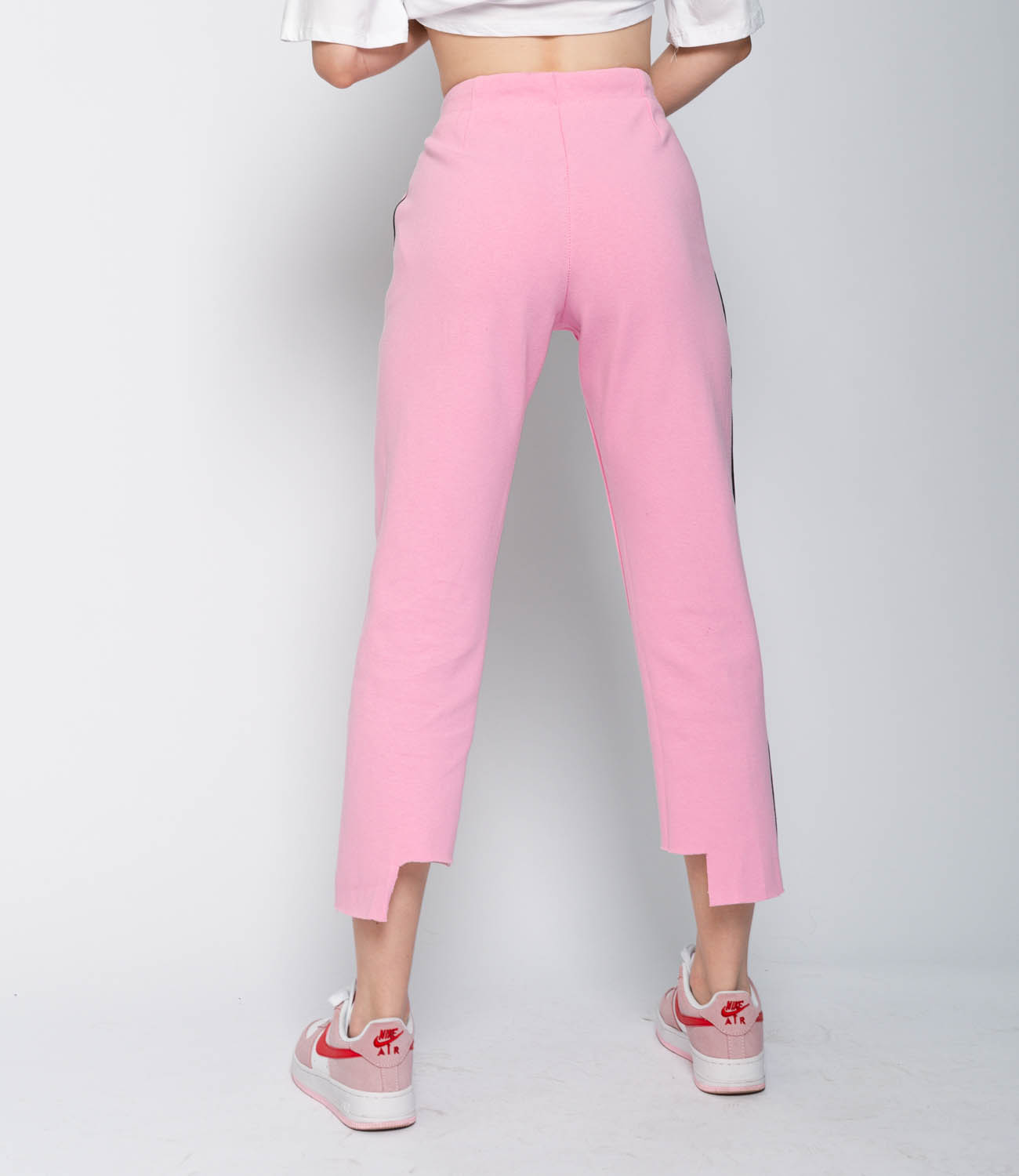 Спортивные брюки #603*, розовый - фото 5