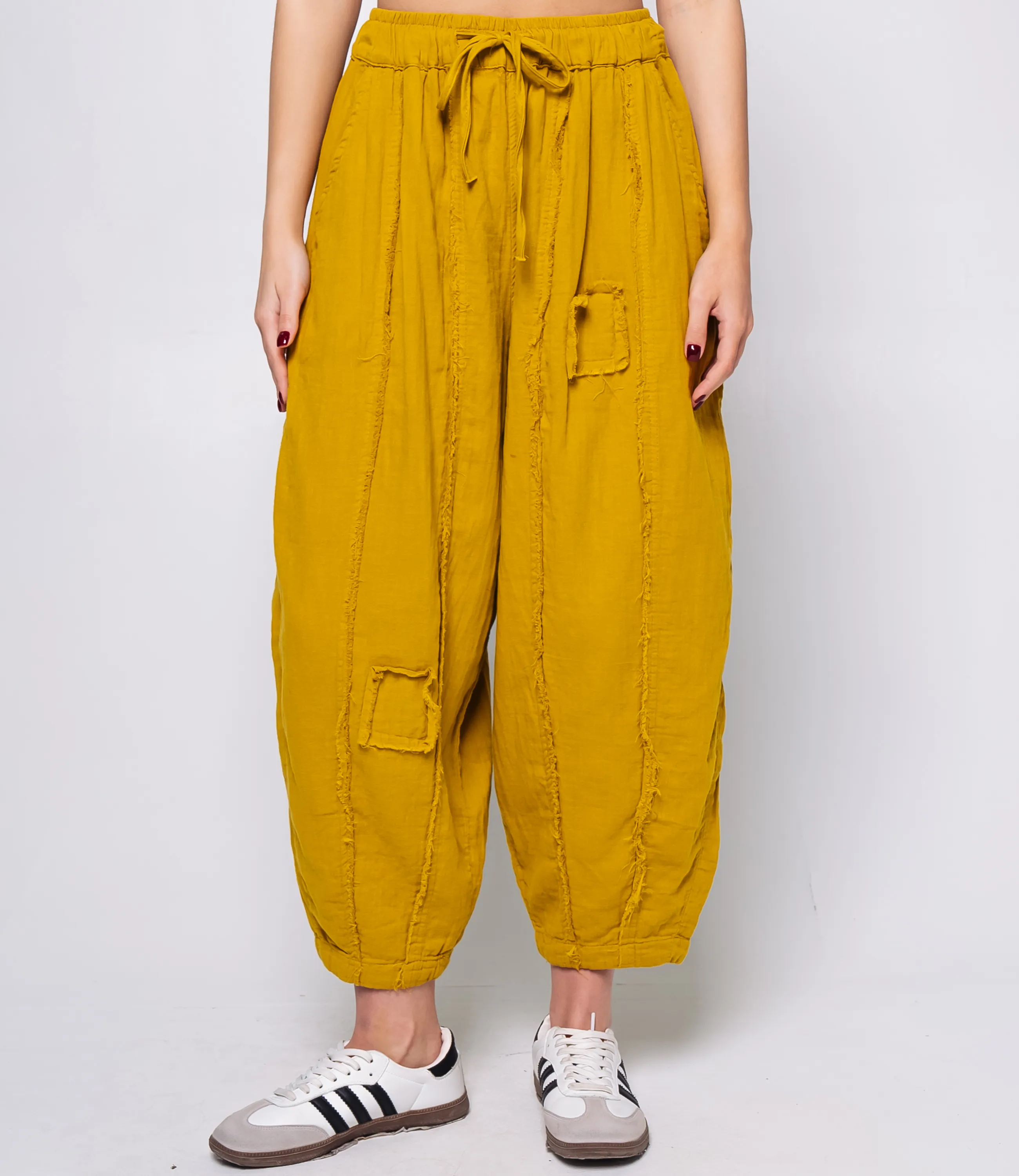 Брюки #КТ2156 (1), горчичный - фото 2