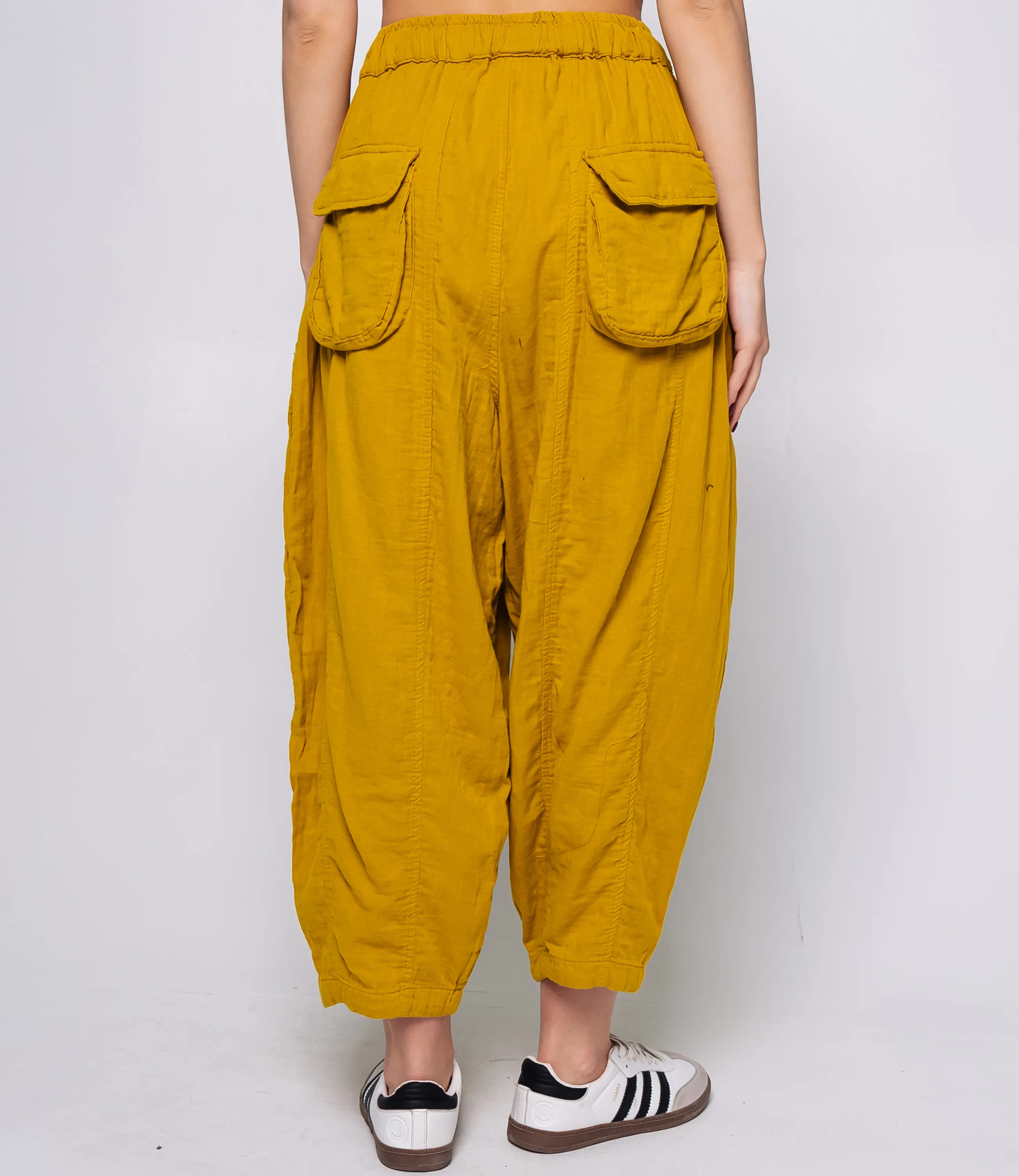 Брюки #КТ2156 (1), горчичный - фото 4