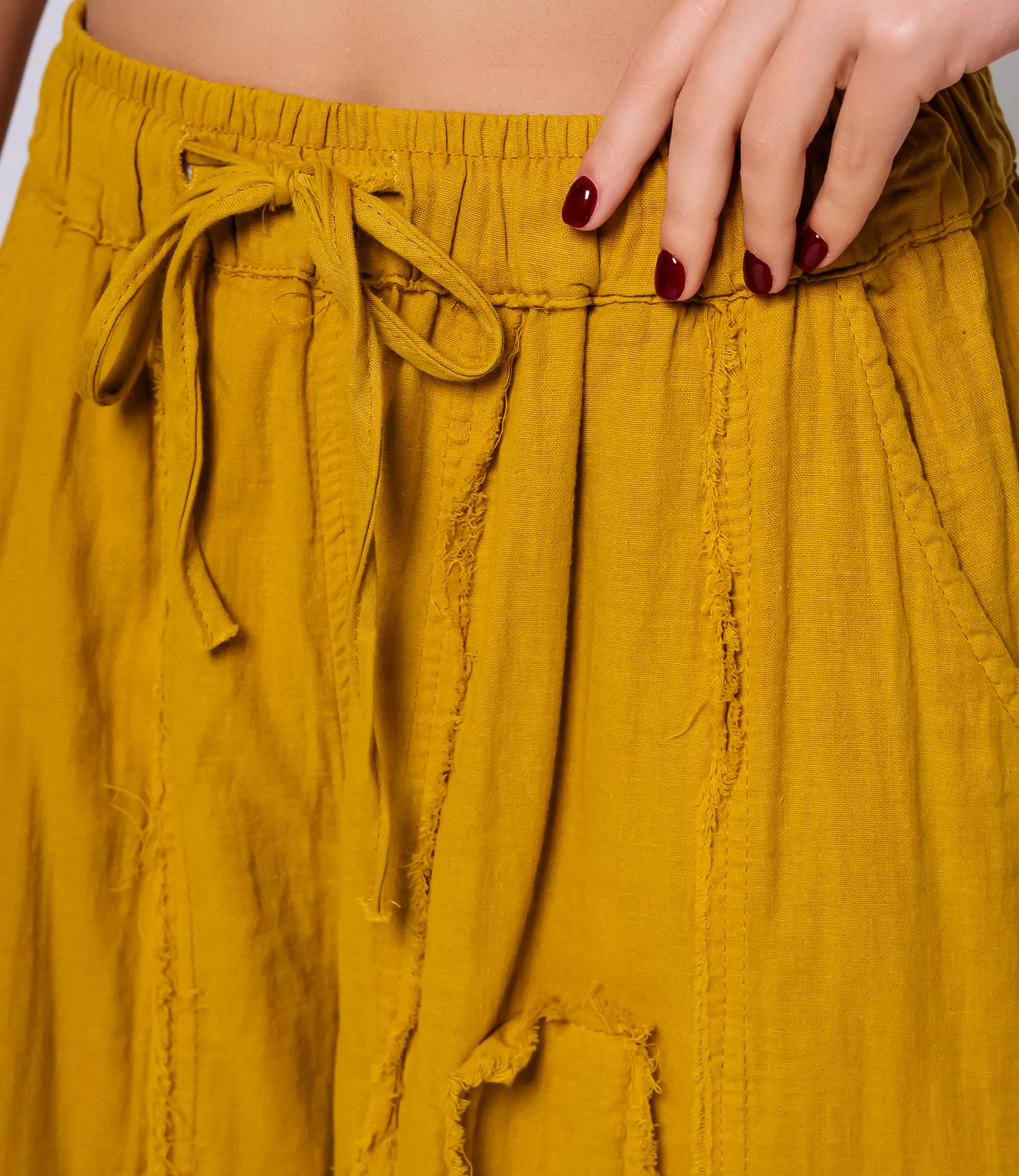 Брюки #КТ2156 (1), горчичный - фото 5