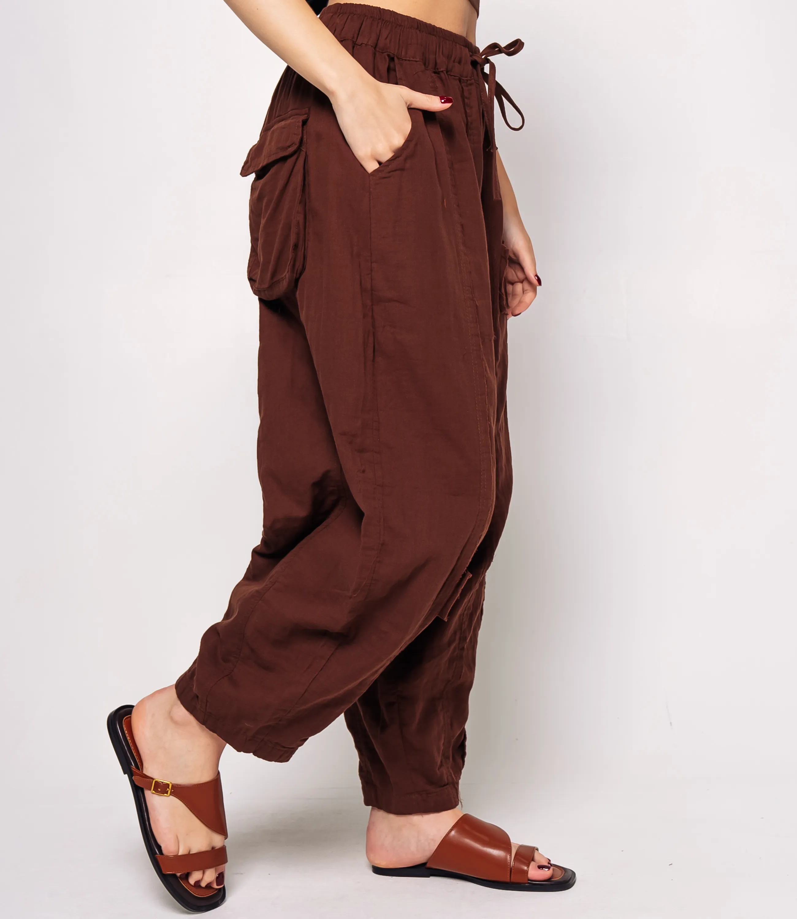 Брюки #КТ2156 (1), шоколадный - фото 3