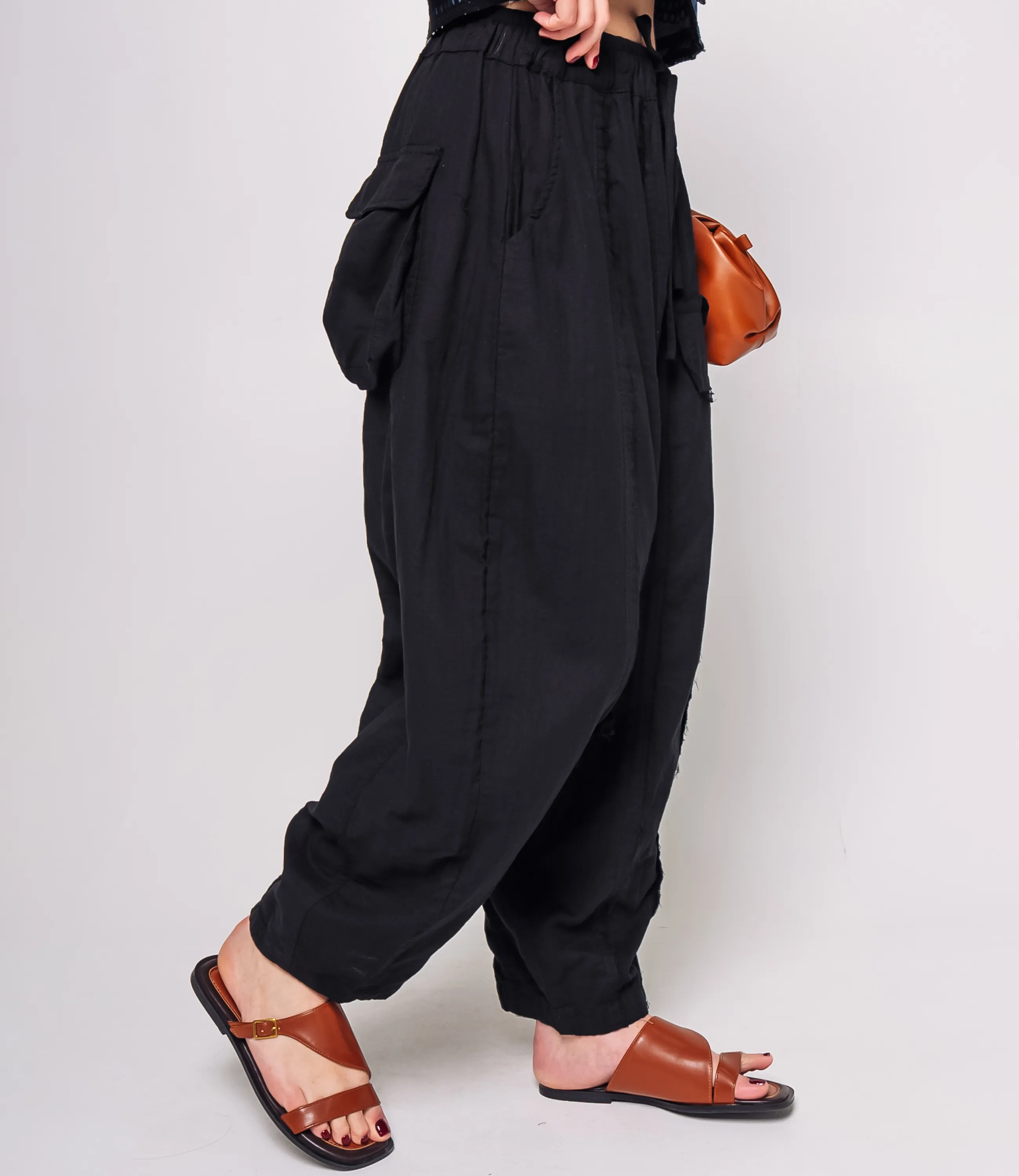 Брюки #КТ2156 (1), чёрный - фото 3