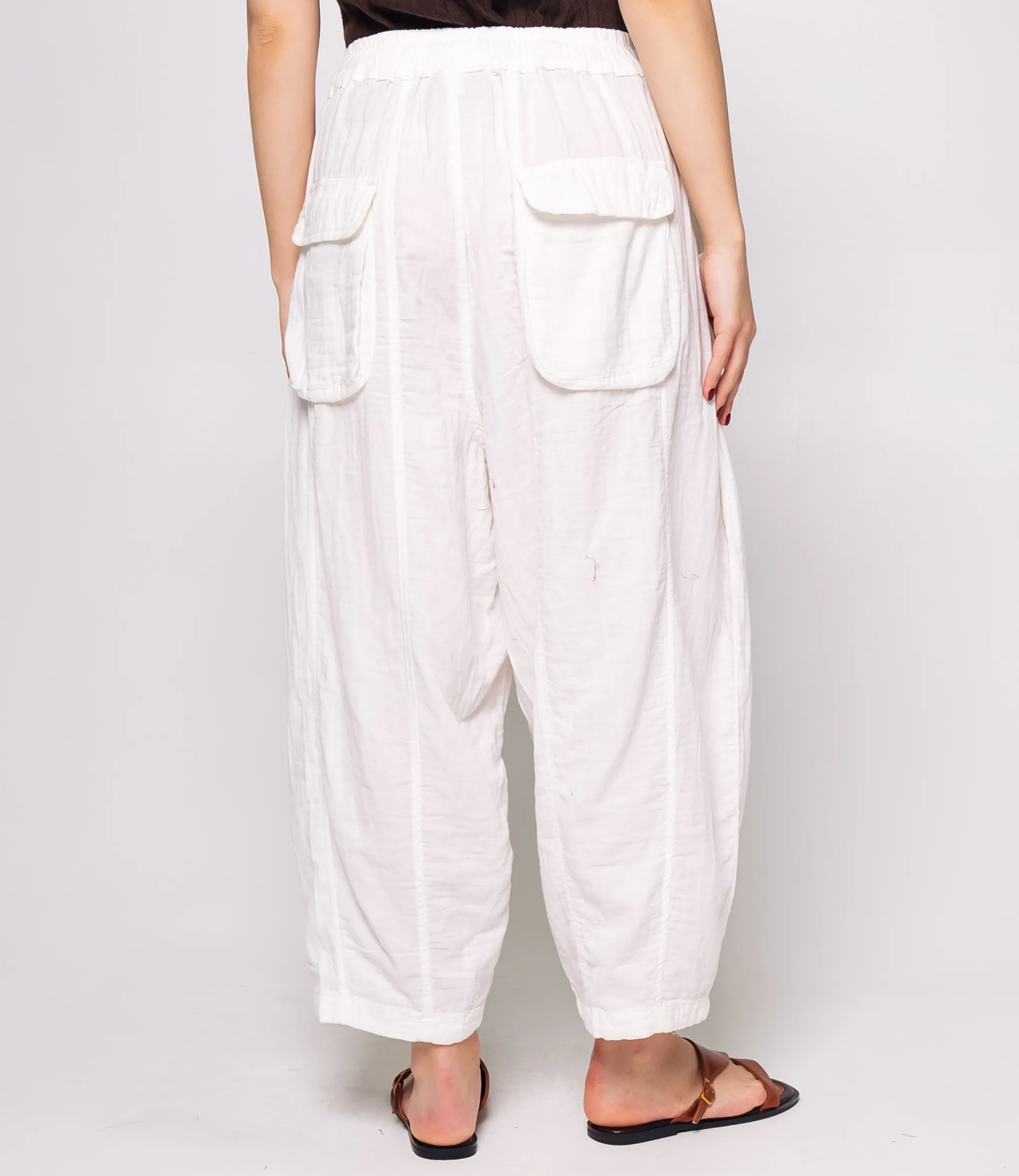 Брюки #КТ2156 (1), белый - фото 4