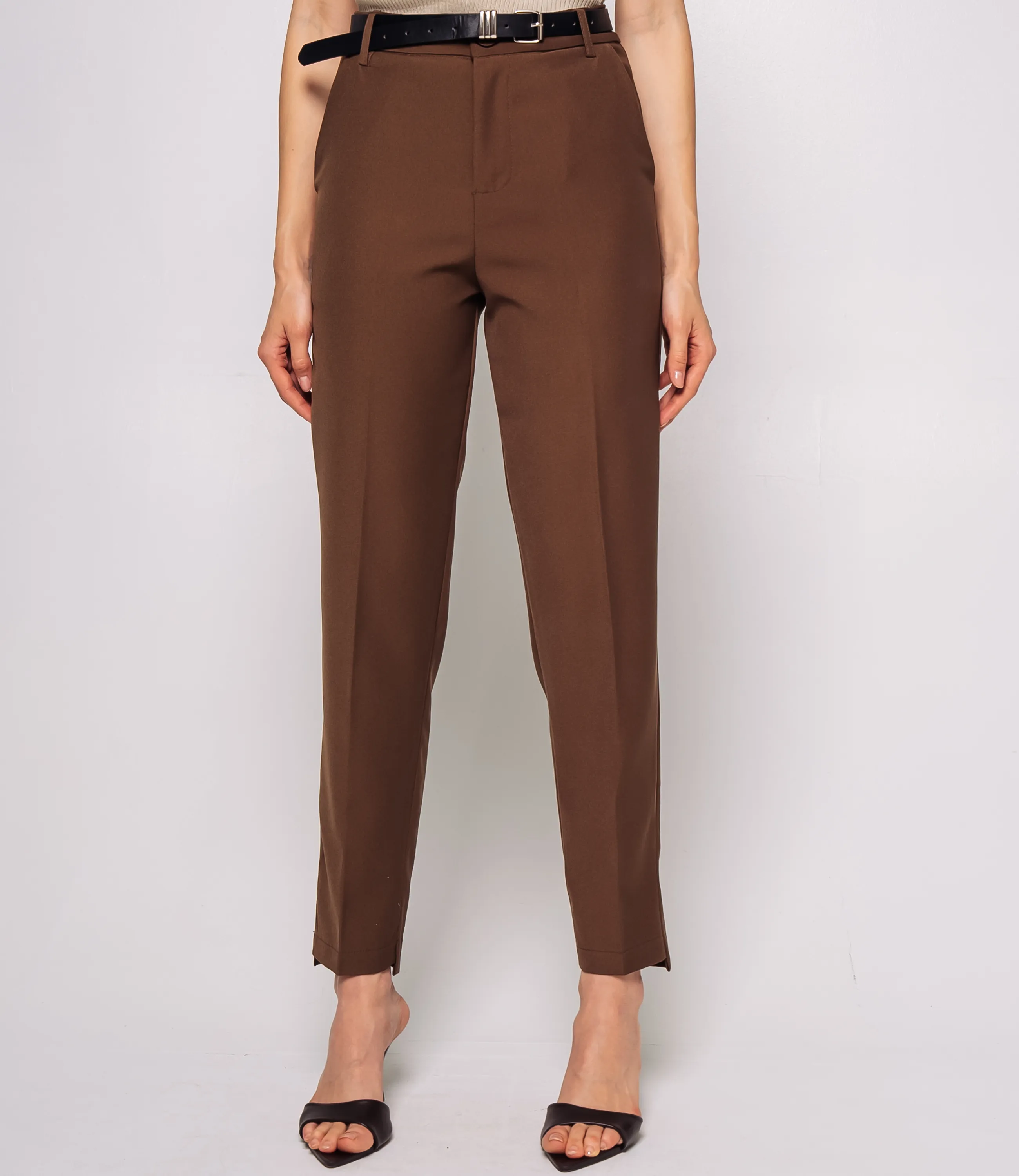 Брюки #КТ89121, коричневый - фото 2