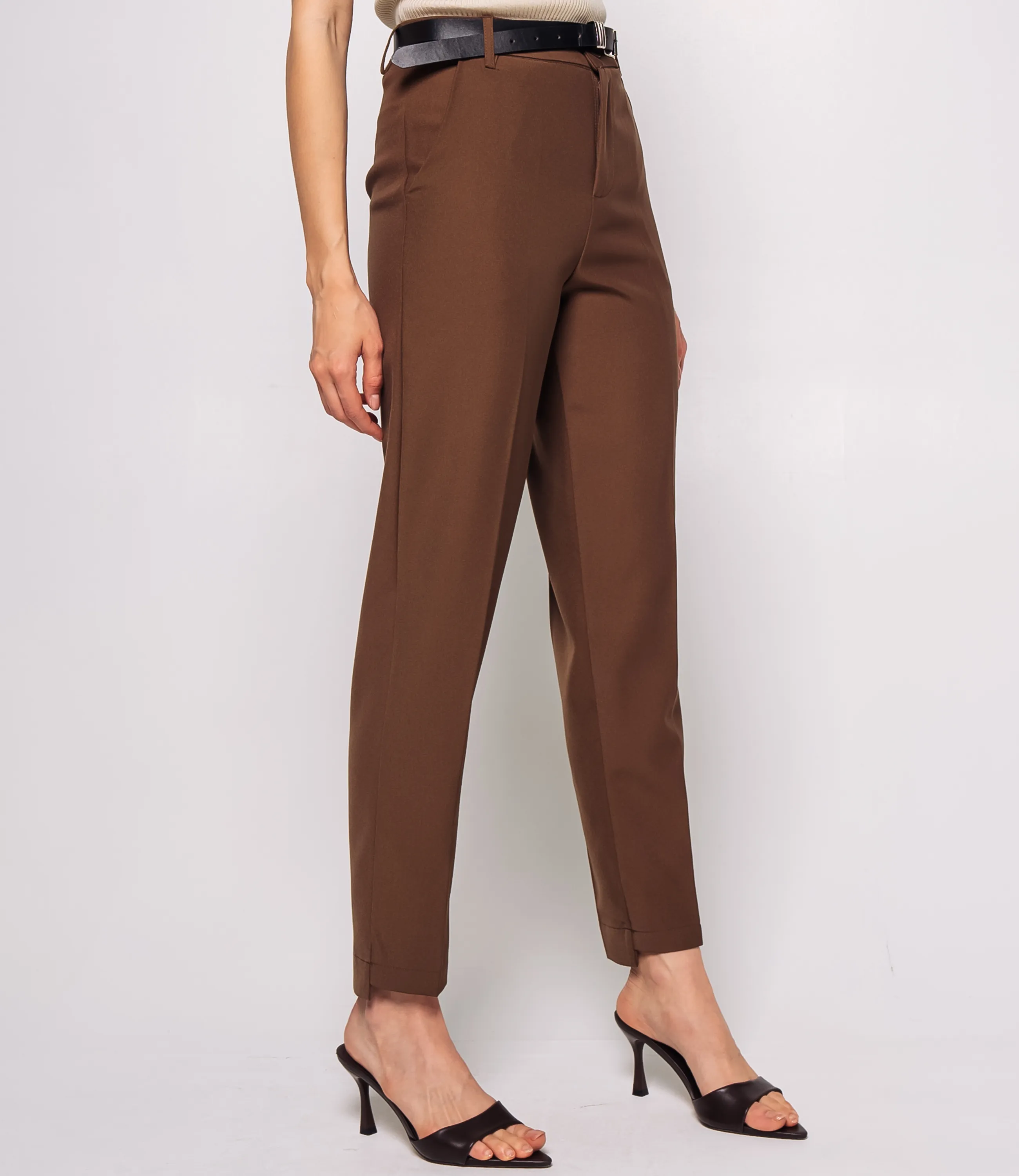 Брюки #КТ89121, коричневый - фото 3