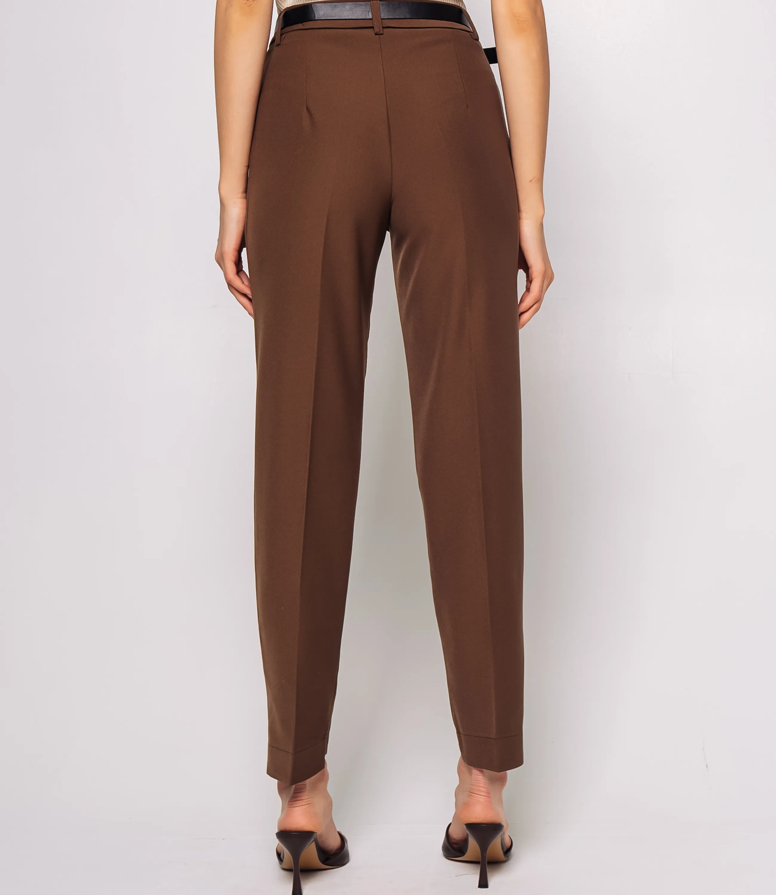 Брюки #КТ89121, коричневый - фото 4