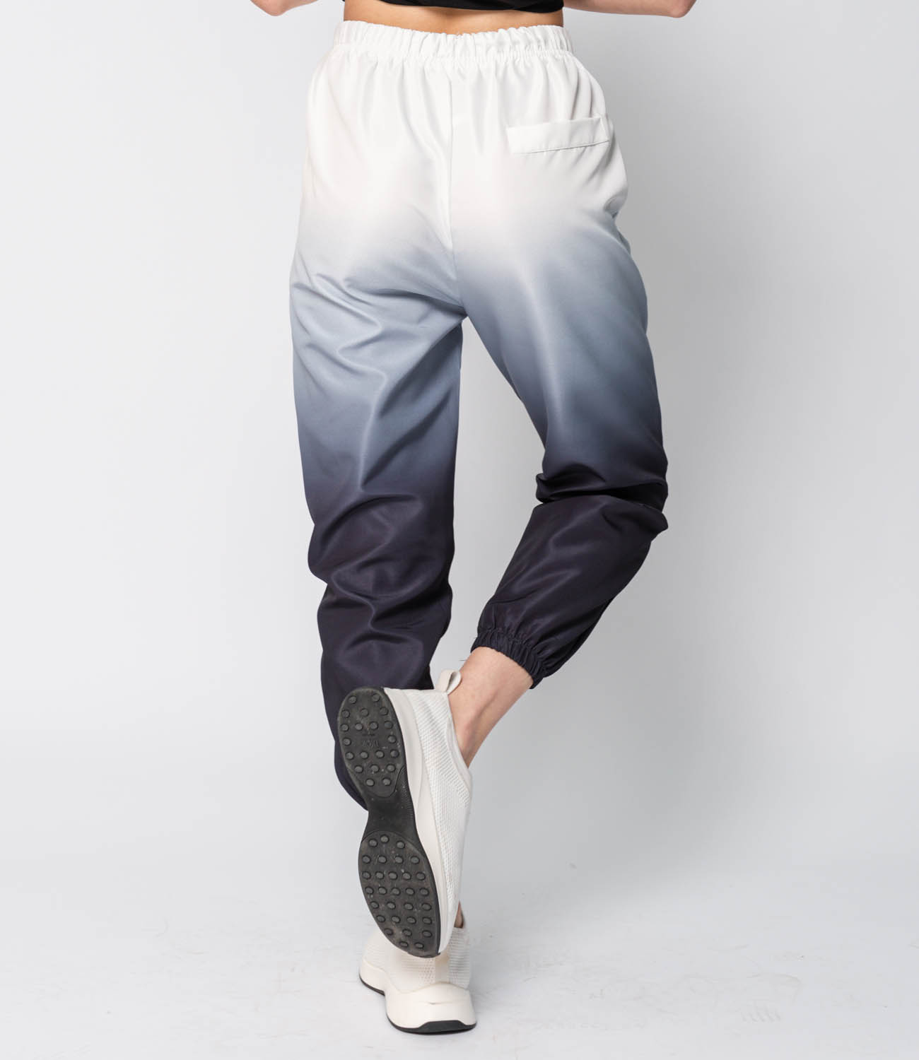 Спортивные брюки #КТ1951, белый - фото 3