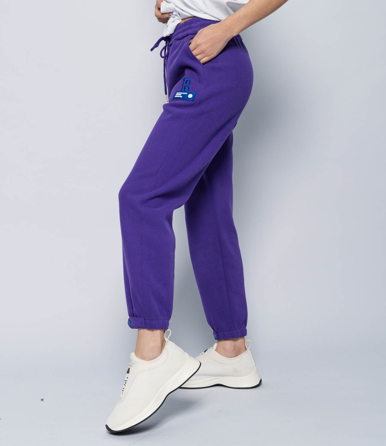 Спортивные брюки #КТ6713, фиолетовый - фото 5