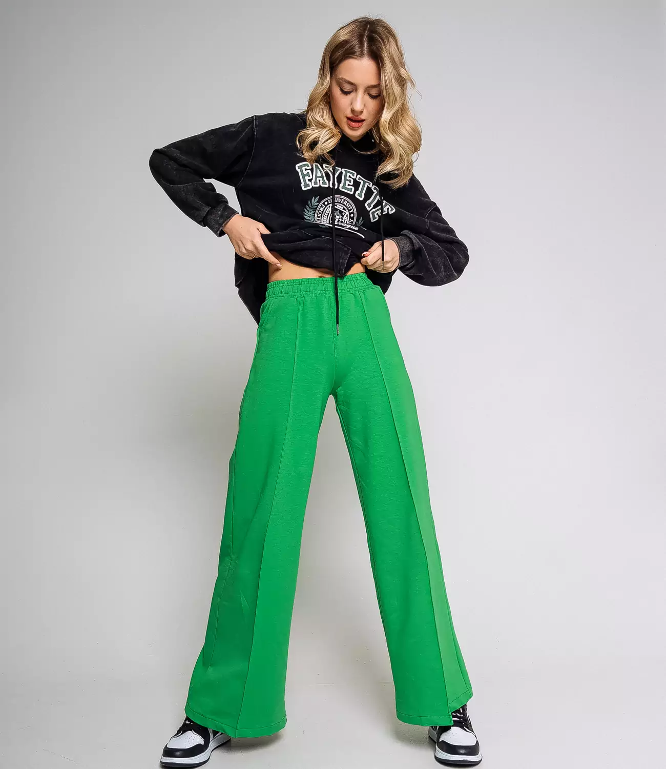 Спортивные брюки #БШ1596-3, светло-зелёный - фото 3