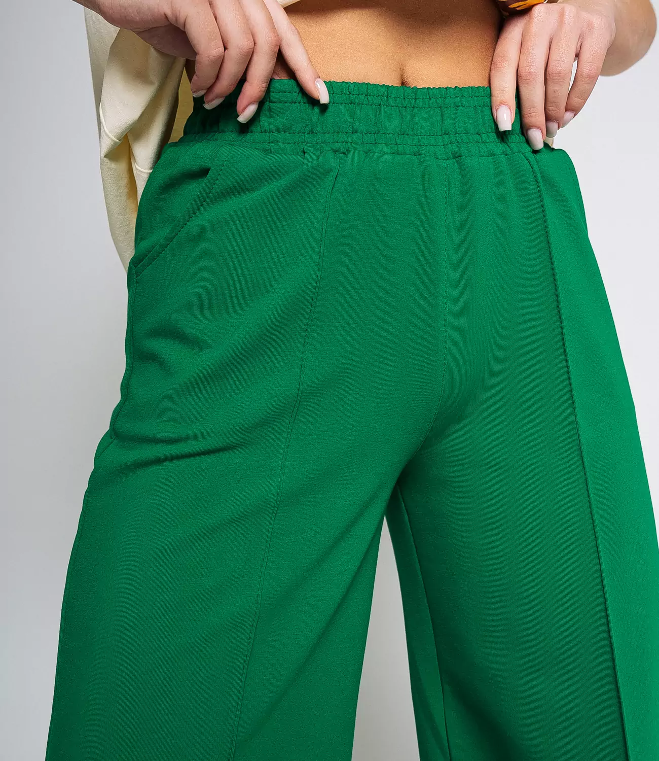 Спортивные брюки #БШ1596-3, зелёный - фото 5