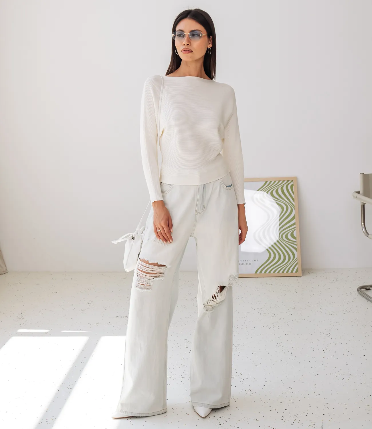 Джемпер #КТ8378 (1), кремовый - фото 3