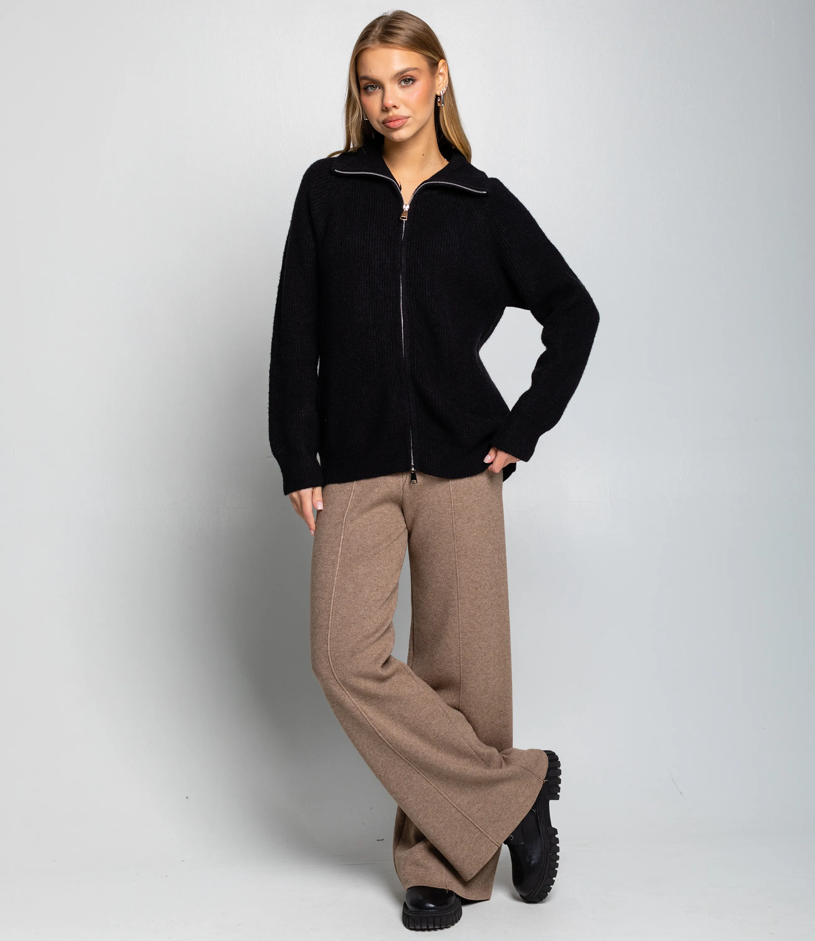 Джемпер #КТ507 (1), чёрный - фото 4