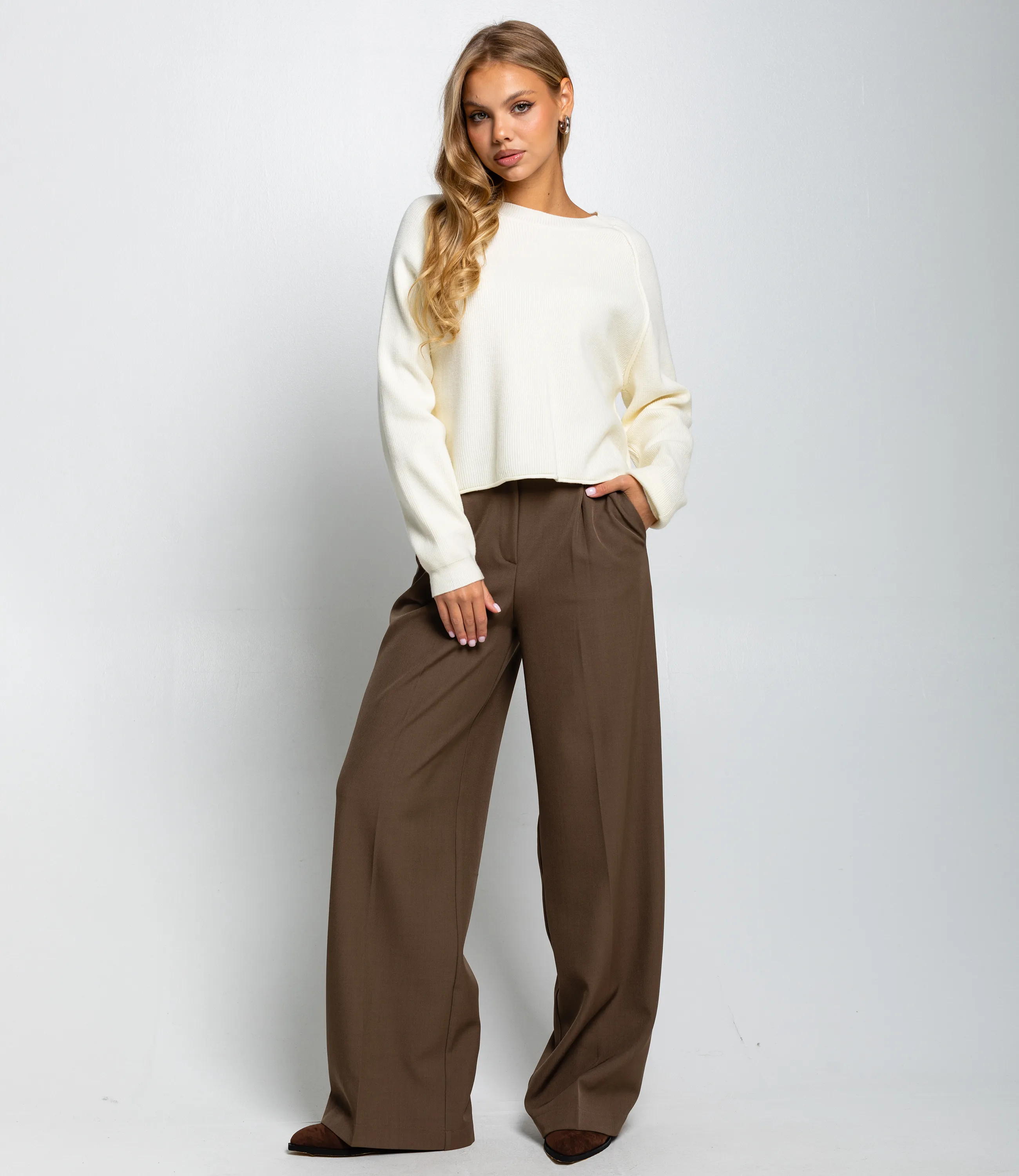 Джемпер #КТ1903 (2), кремовый - фото 4