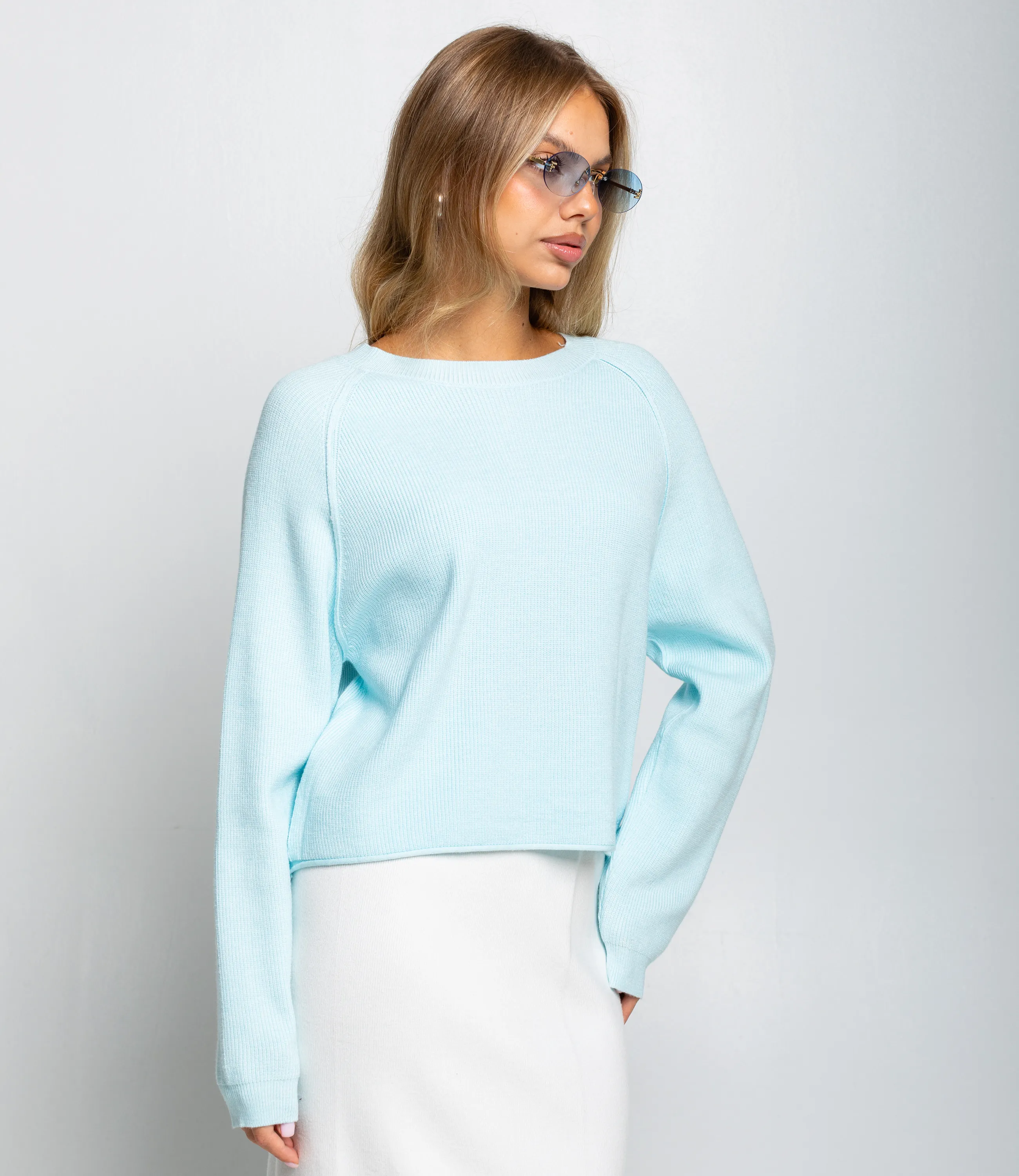 Джемпер #КТ1903 (2), голубой - фото 2