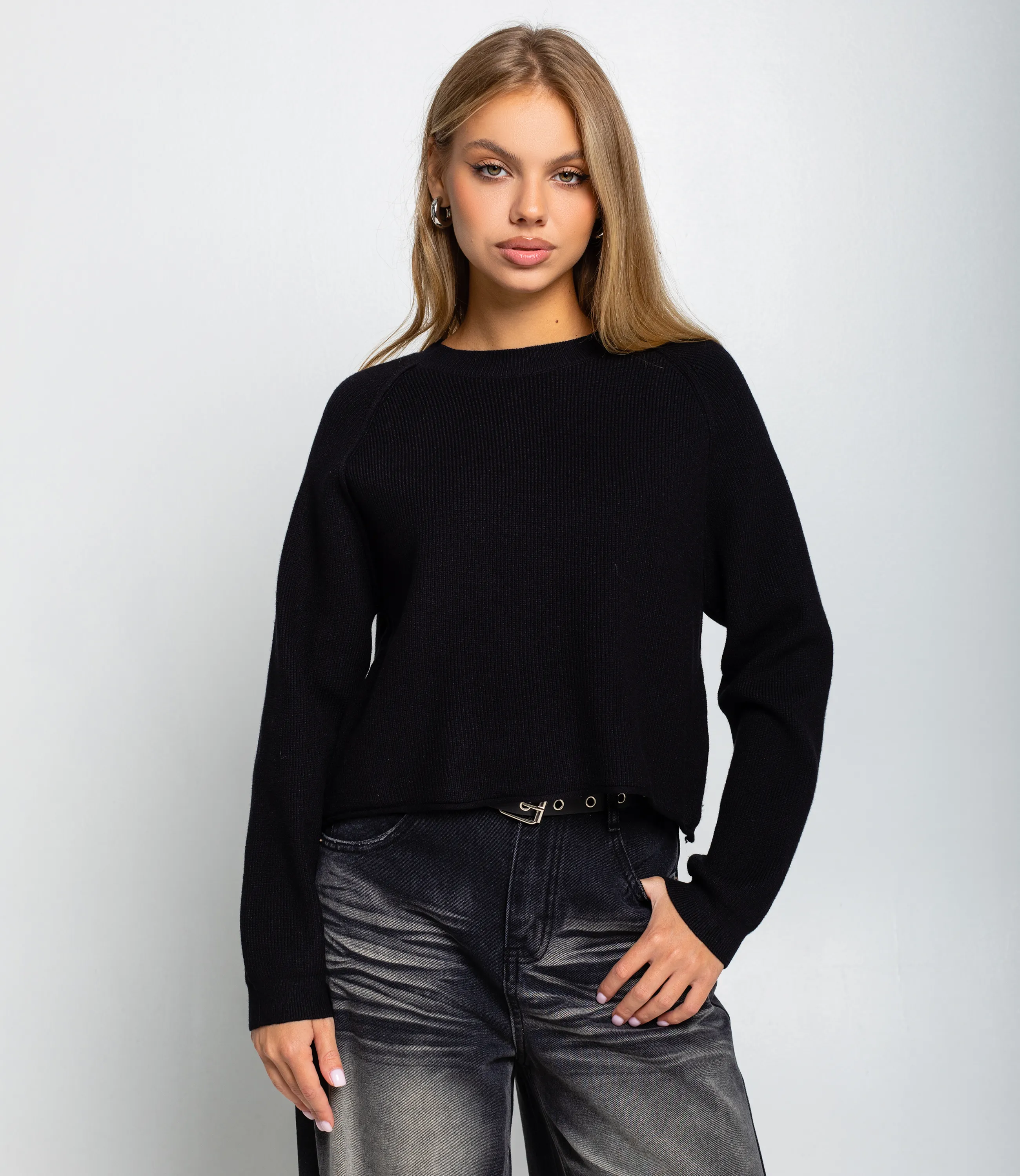 Джемпер #КТ1903 (2), чёрный - фото 1