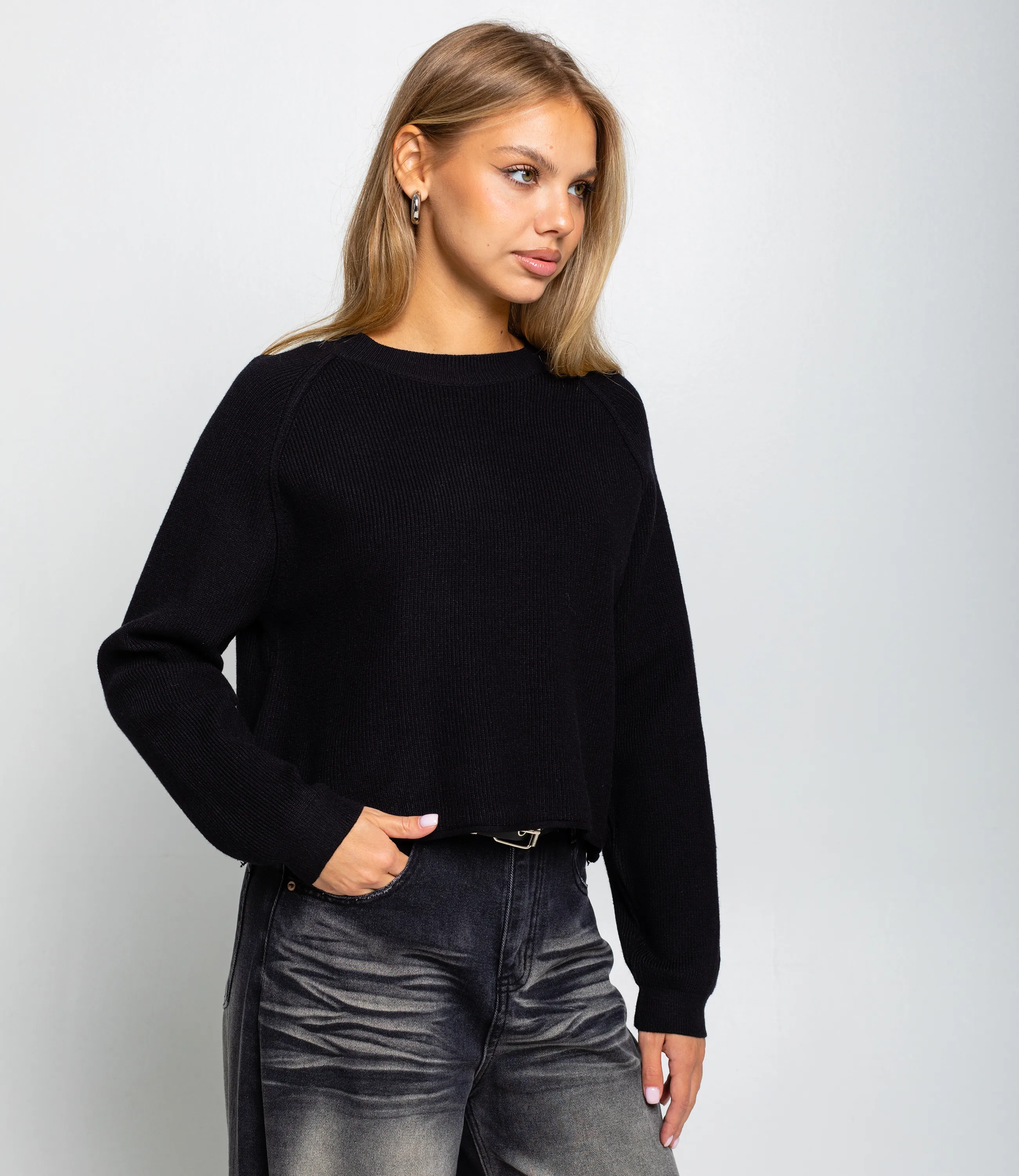 Джемпер #КТ1903 (2), чёрный - фото 2