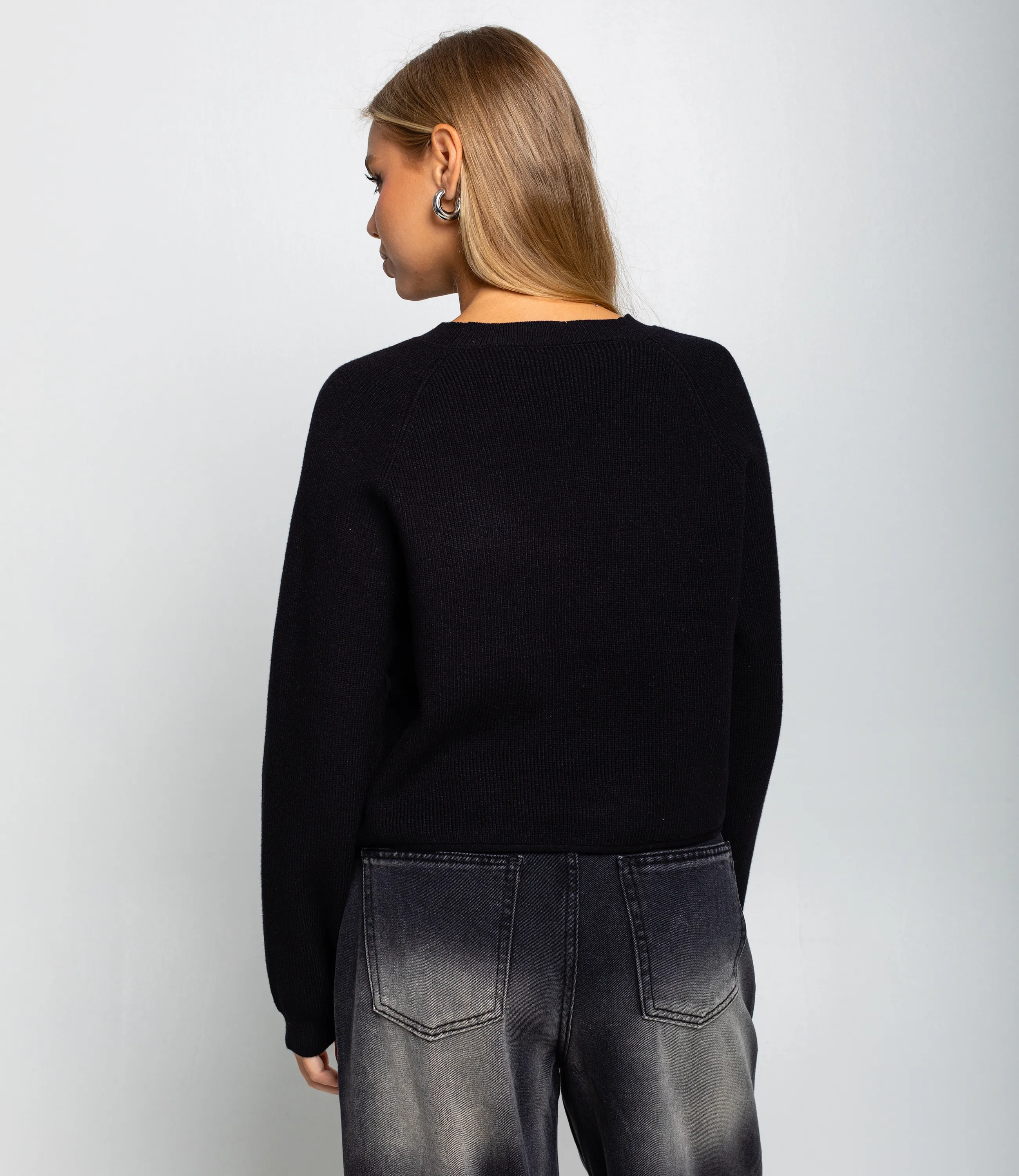 Джемпер #КТ1903 (2), чёрный - фото 3