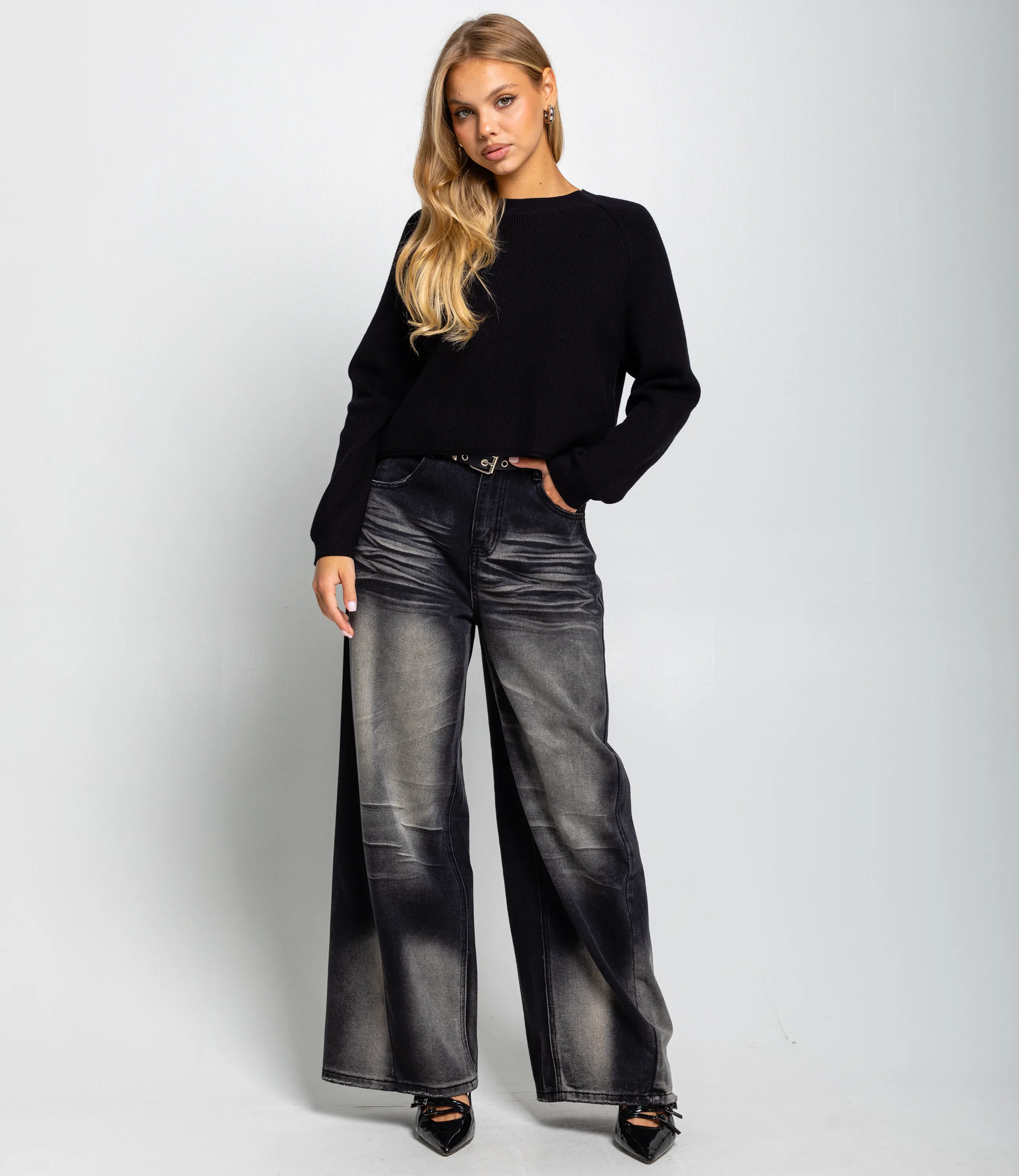 Джемпер #КТ1903 (2), чёрный - фото 4