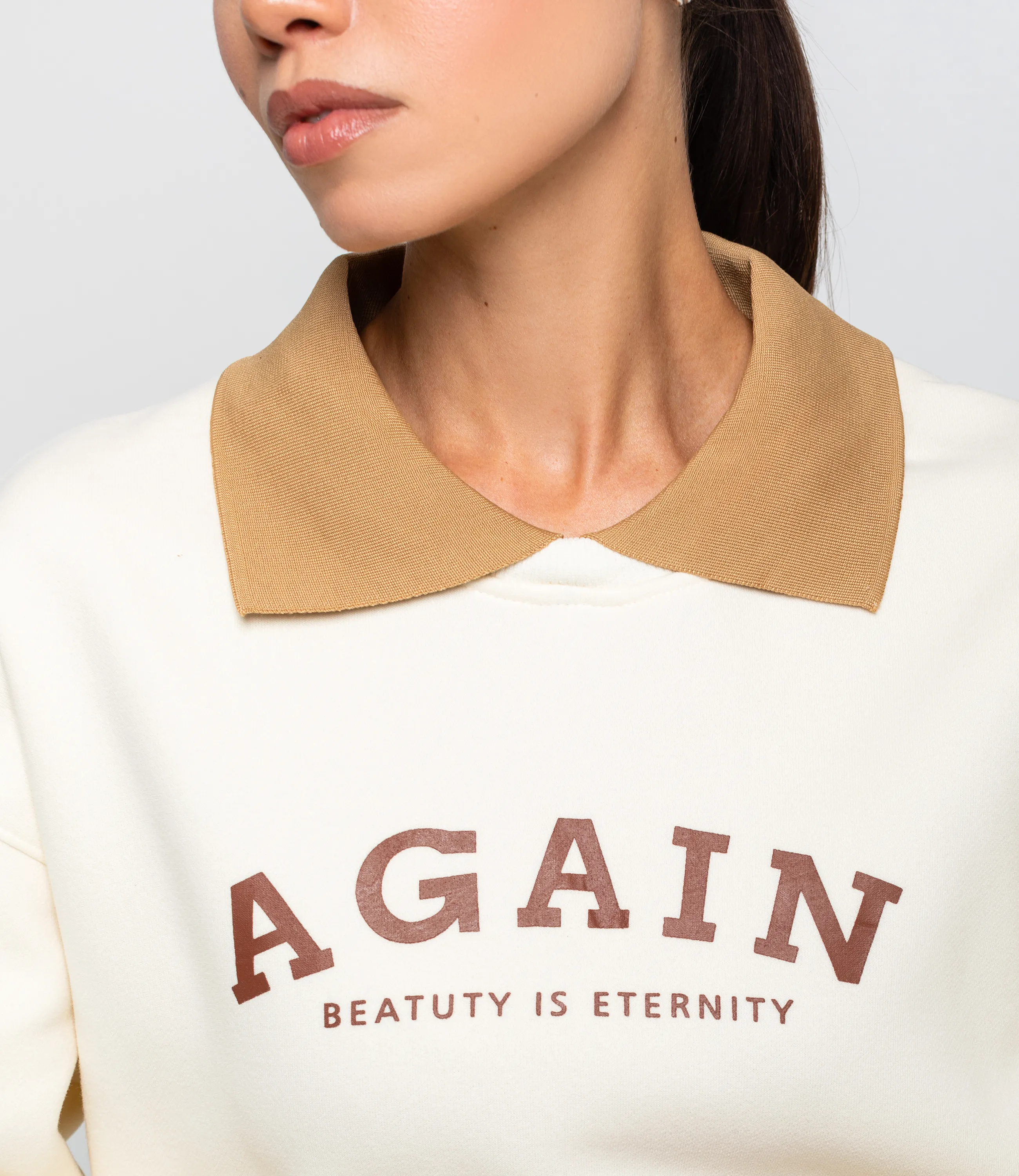 Свитшот #КТ2925 (1), кремовый - фото 5