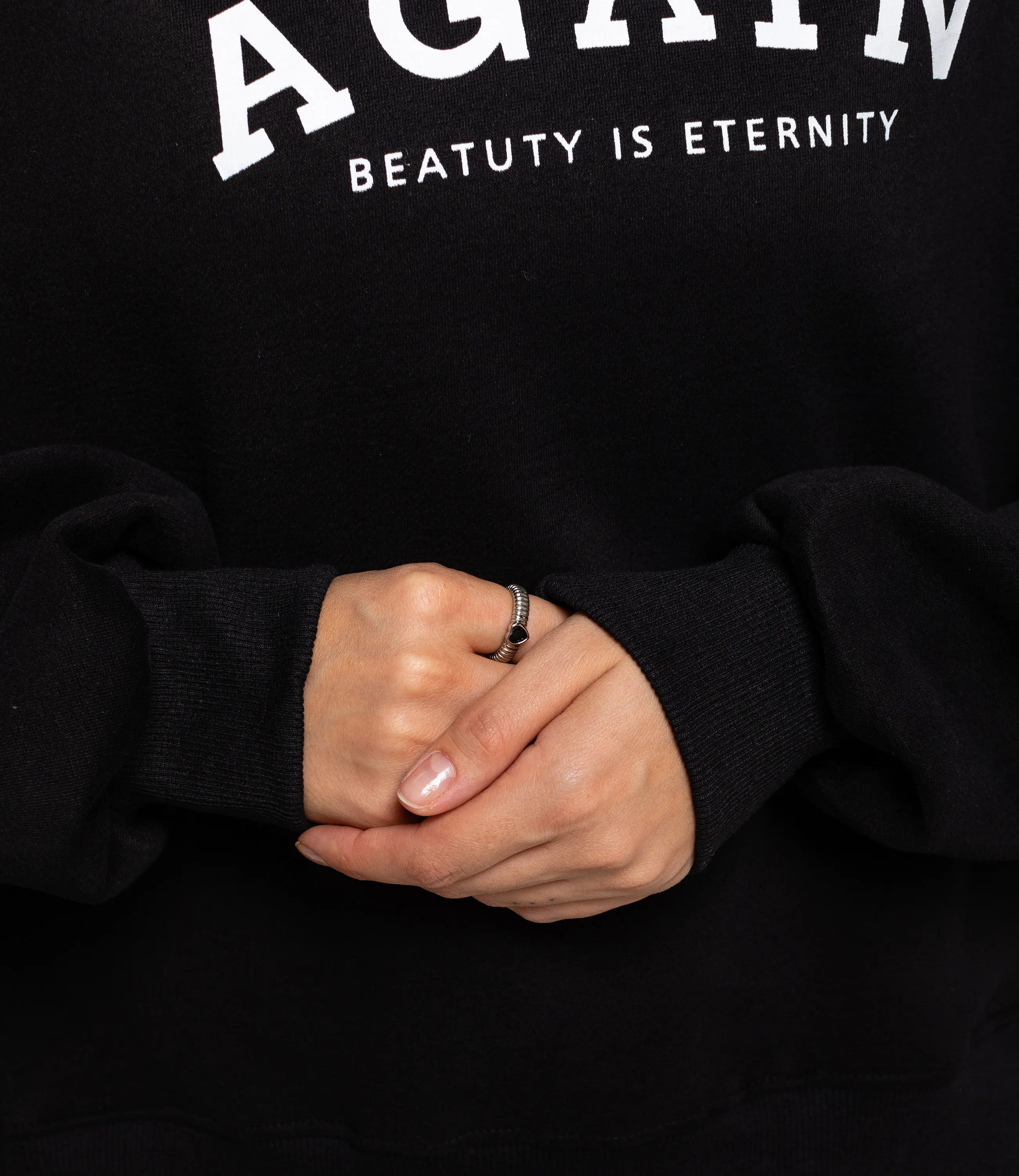 Свитшот #КТ2925 (1), чёрный - фото 5