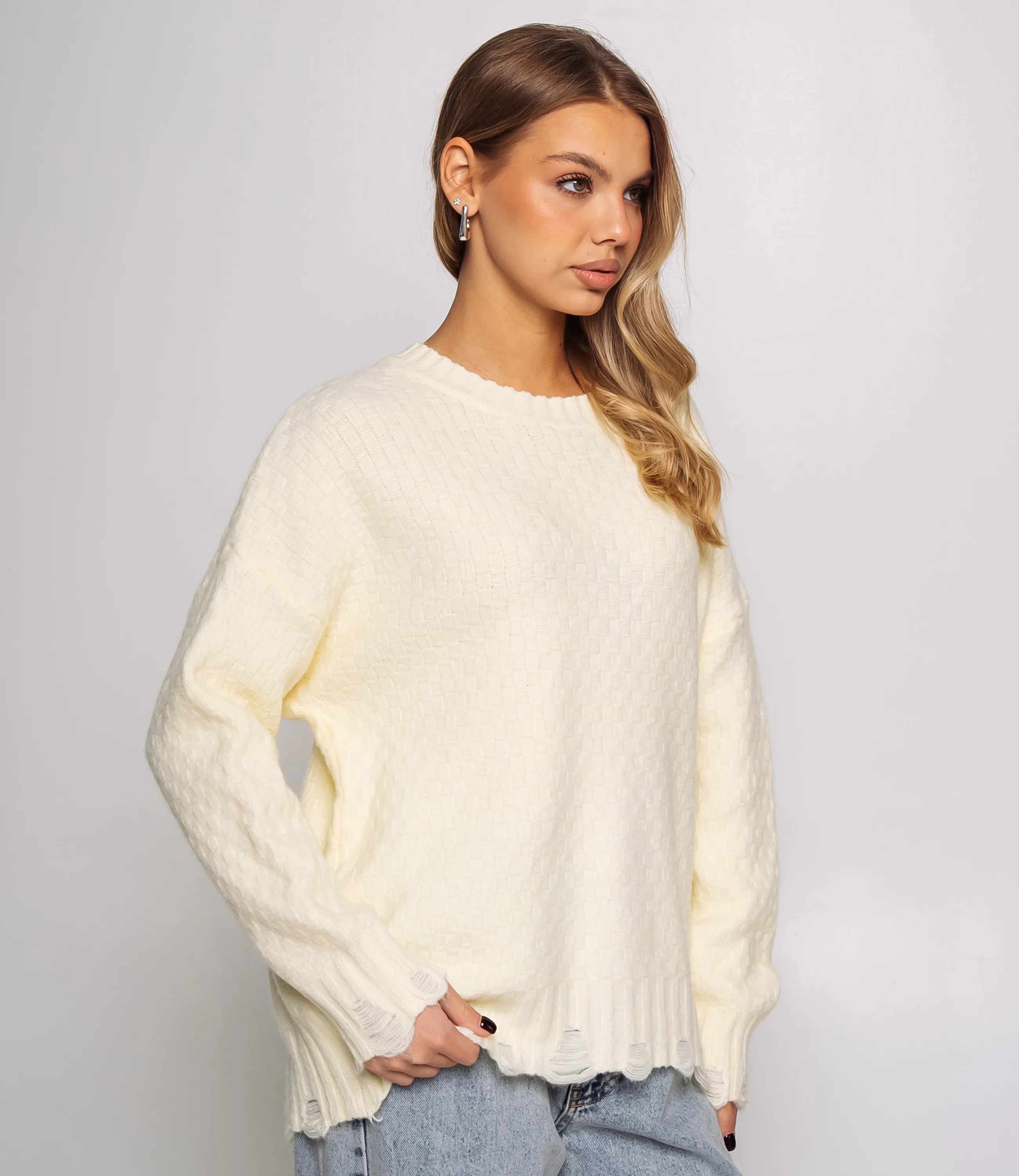 Джемпер #КТ6138 (1), кремовый - фото 2