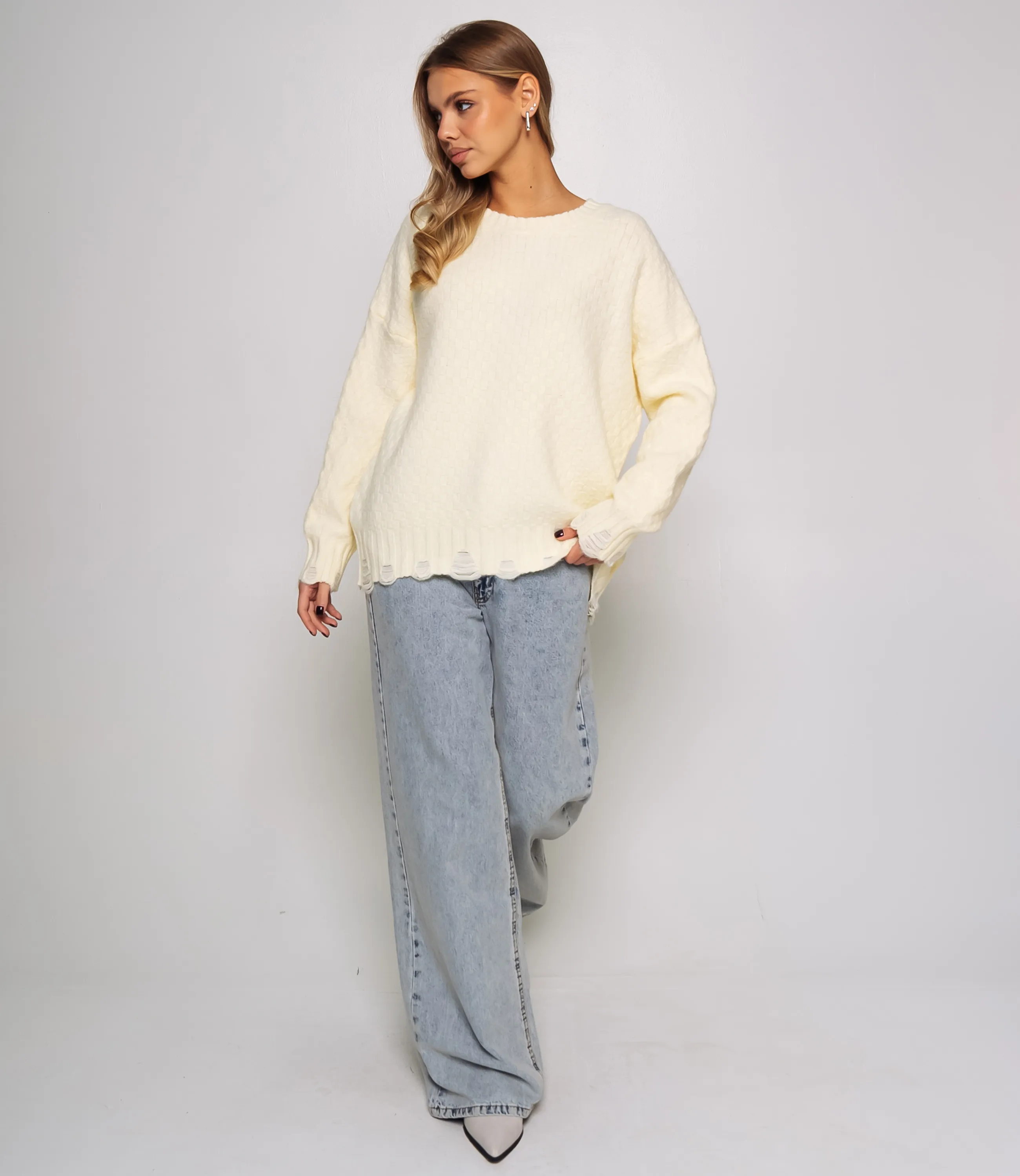 Джемпер #КТ6138 (1), кремовый - фото 4