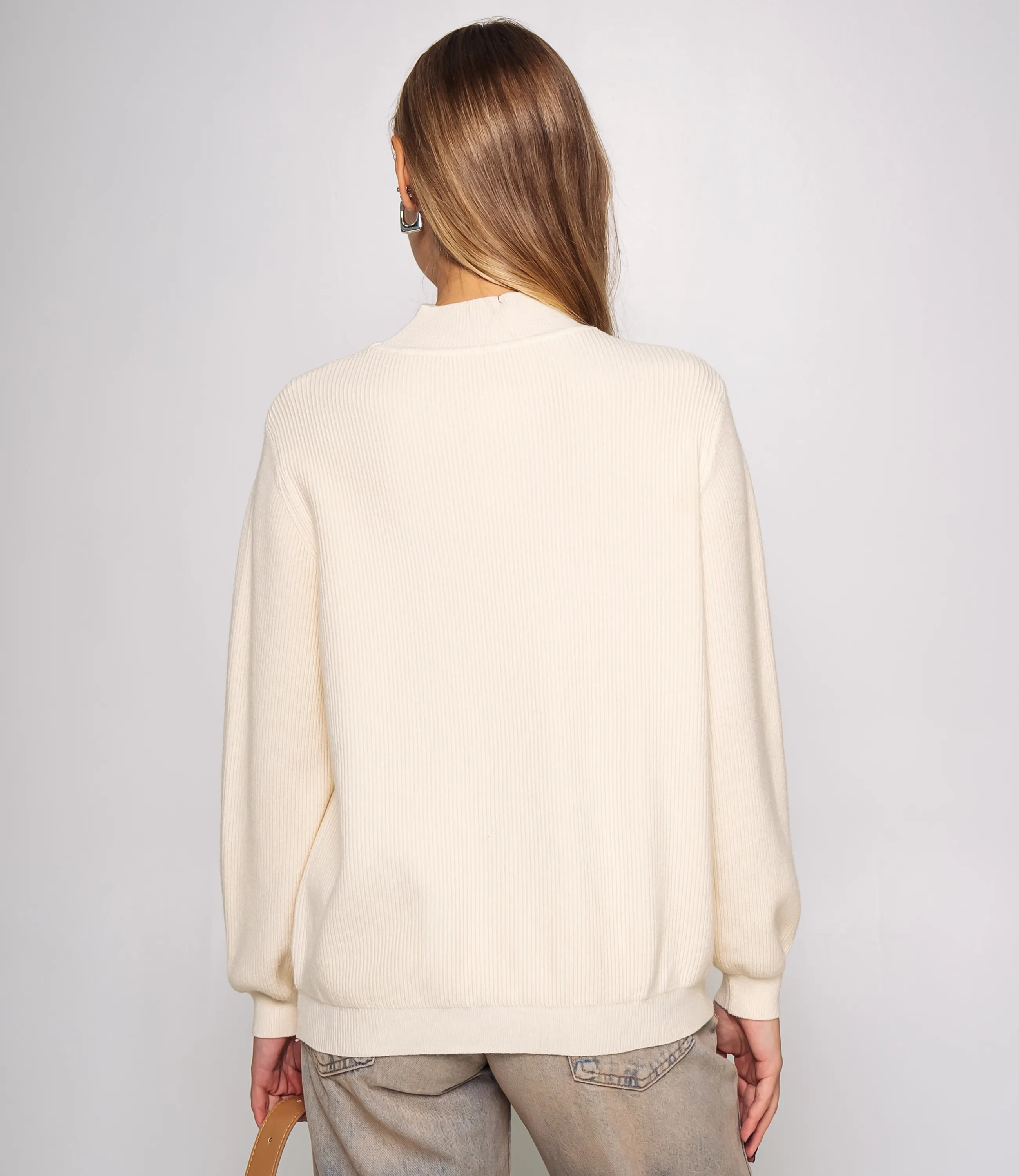 Джемпер #КТ24062, кремовый - фото 3