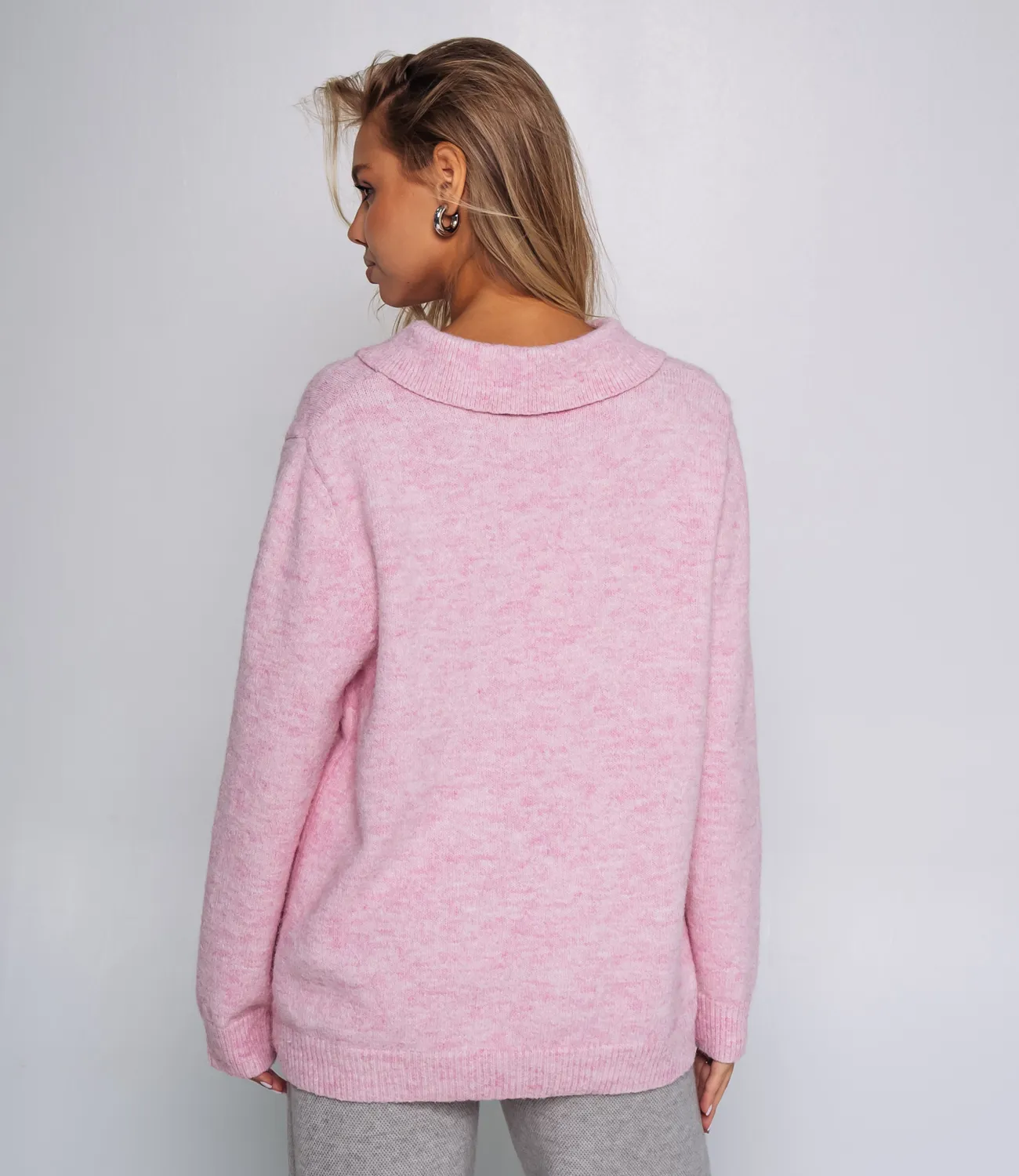 Джемпер #КТ2634, розовый - фото 3