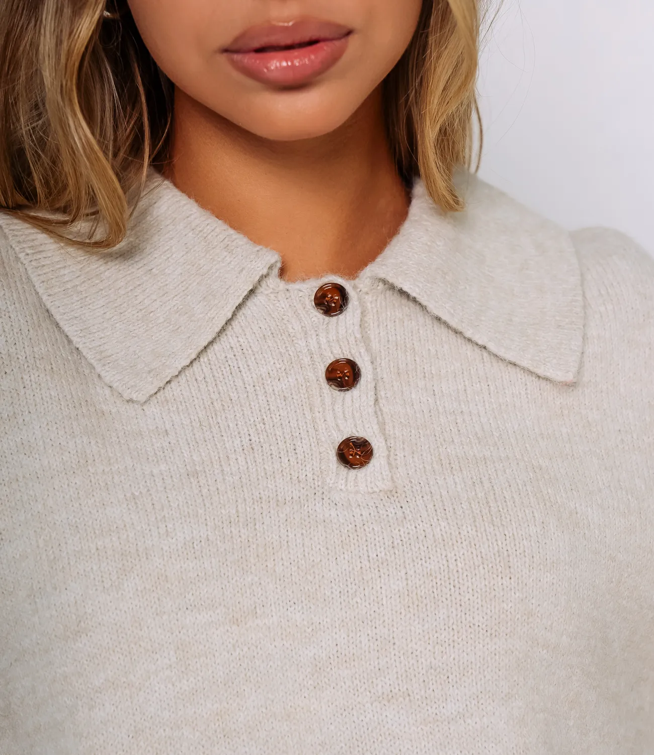 Джемпер #КТ2634, бежево-серый - фото 5