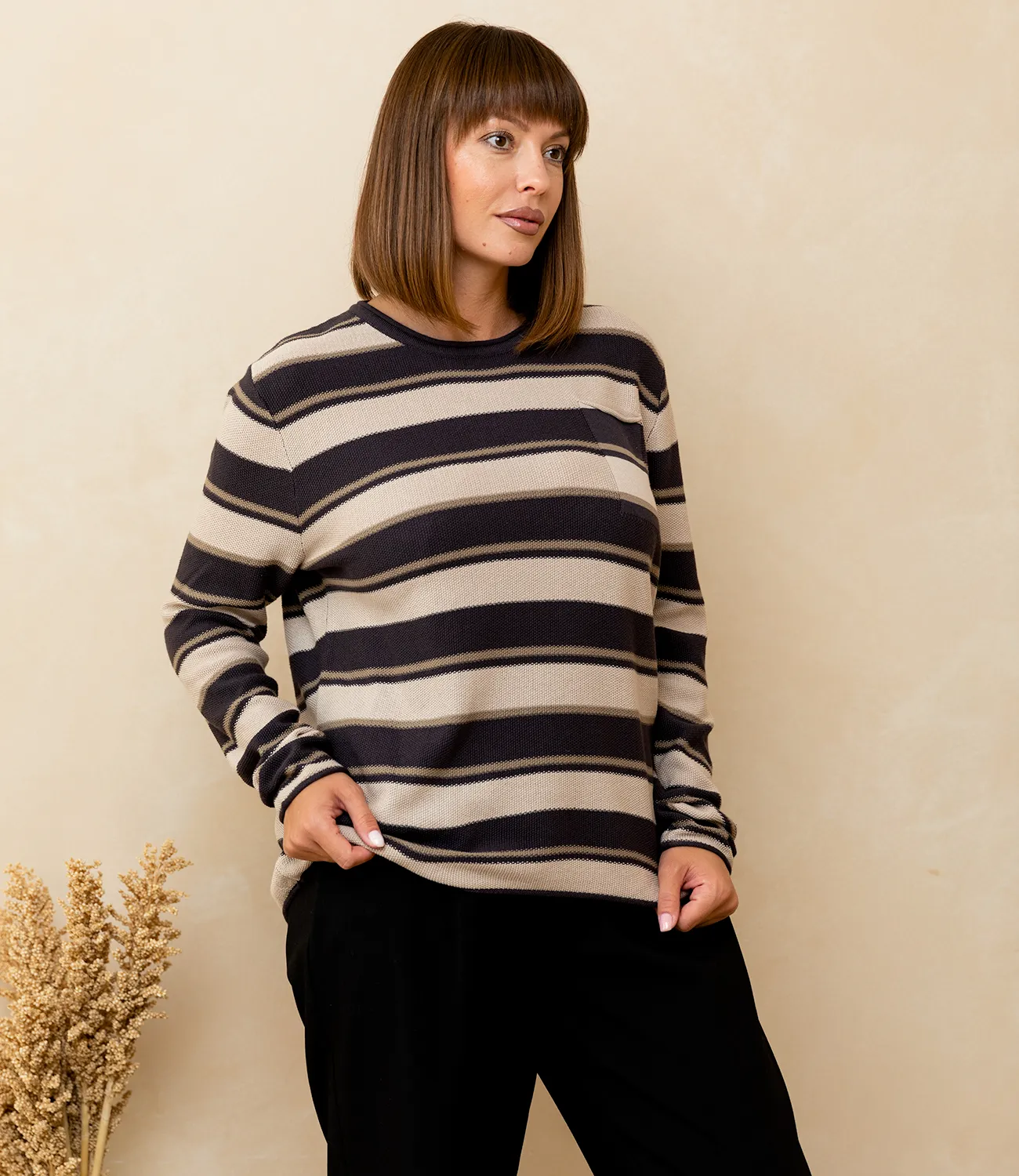 Джемпер #КТ3010, чёрный - фото 2