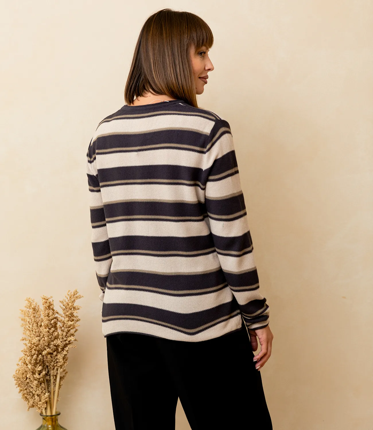 Джемпер #КТ3010, чёрный - фото 3