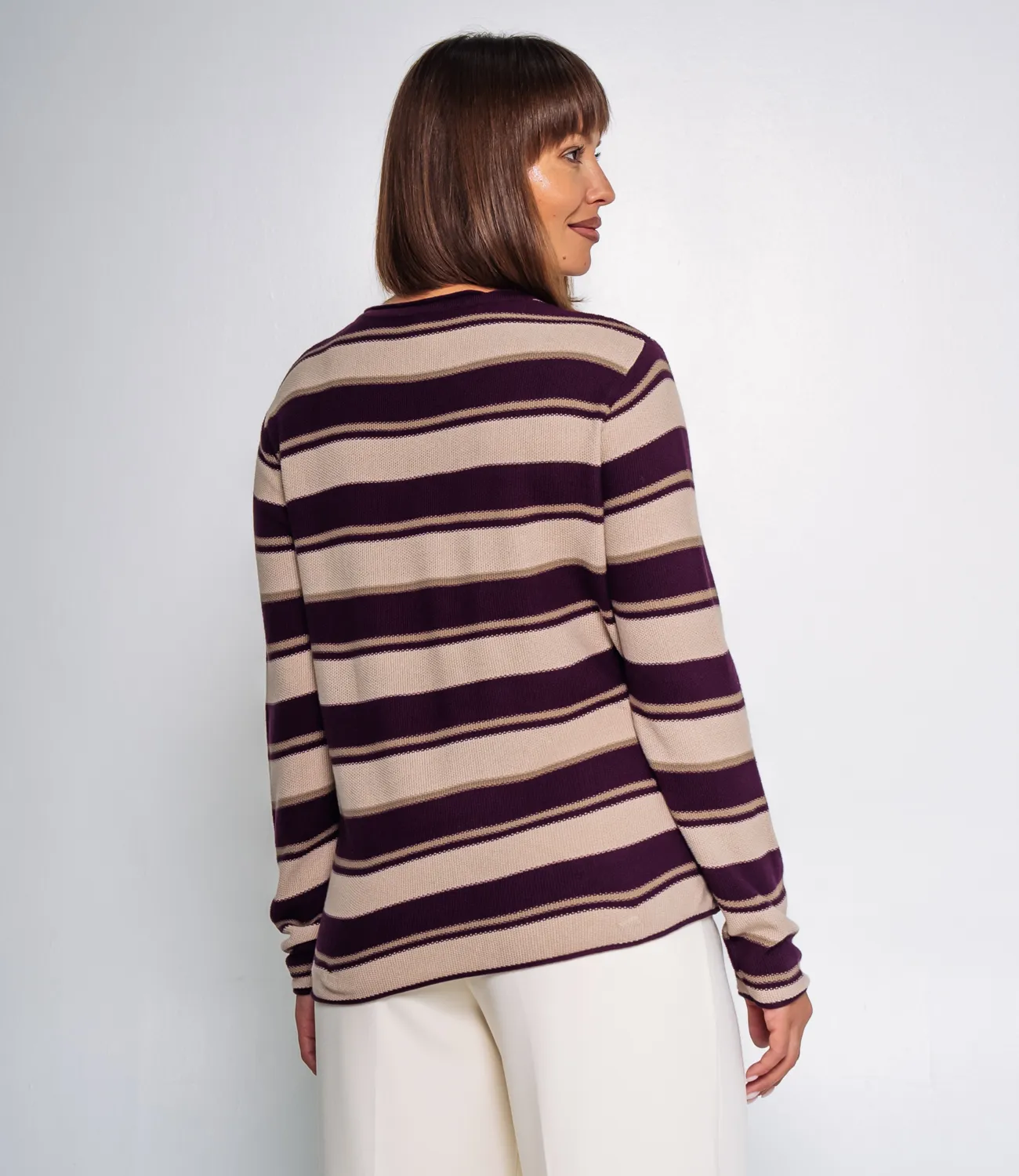 Джемпер #КТ3010, фиолетовый - фото 3