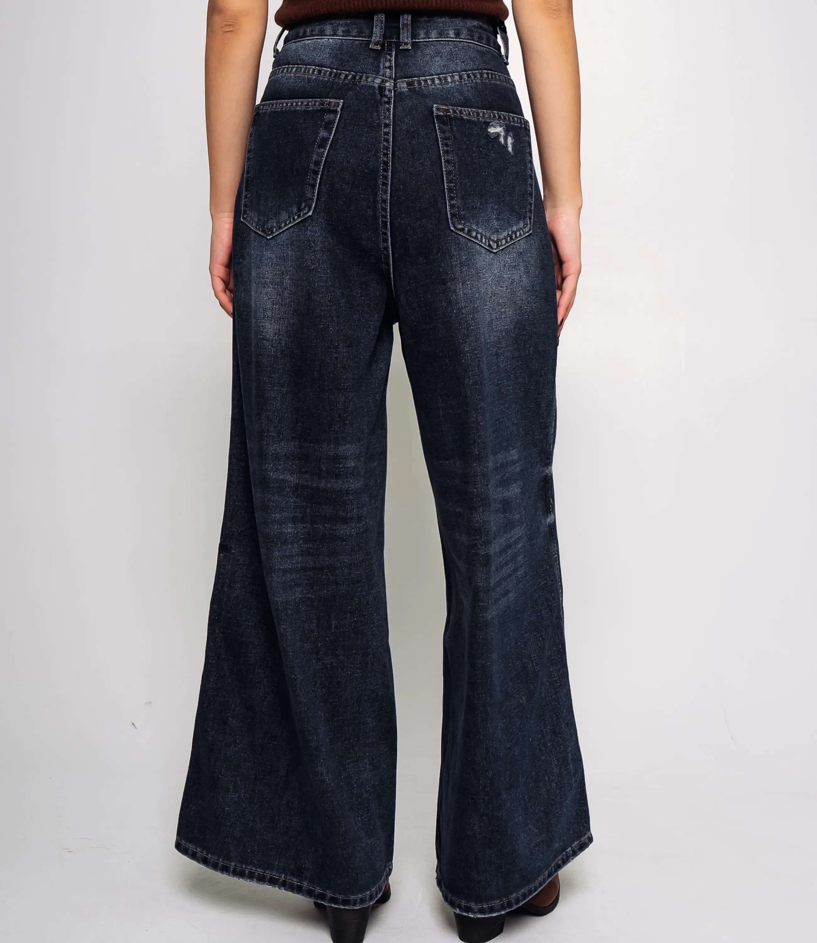 Джинсы #КТ5206 (2), тёмно-синий - фото 4