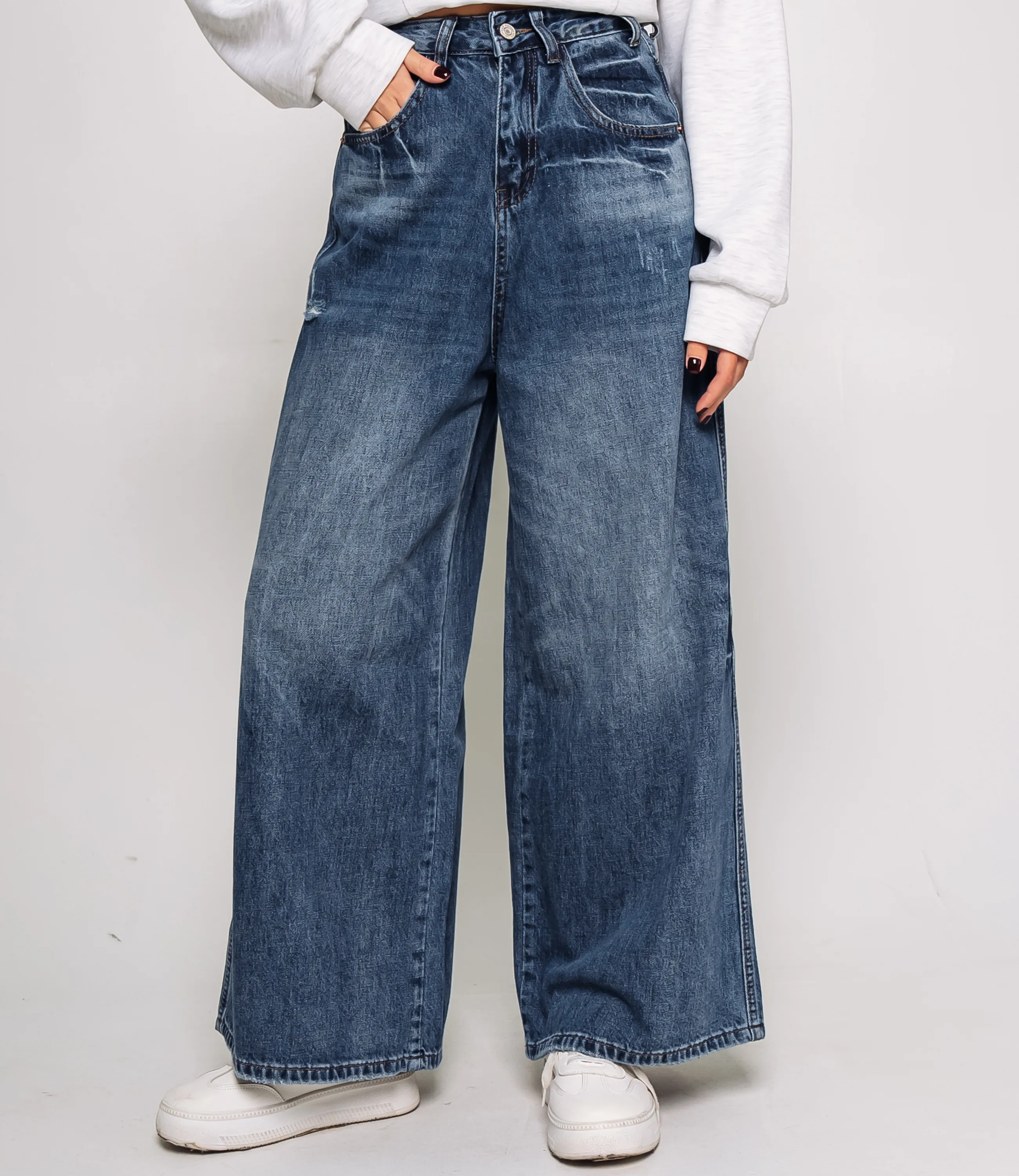 Джинсы #КТ5206 (2), синий - фото 2