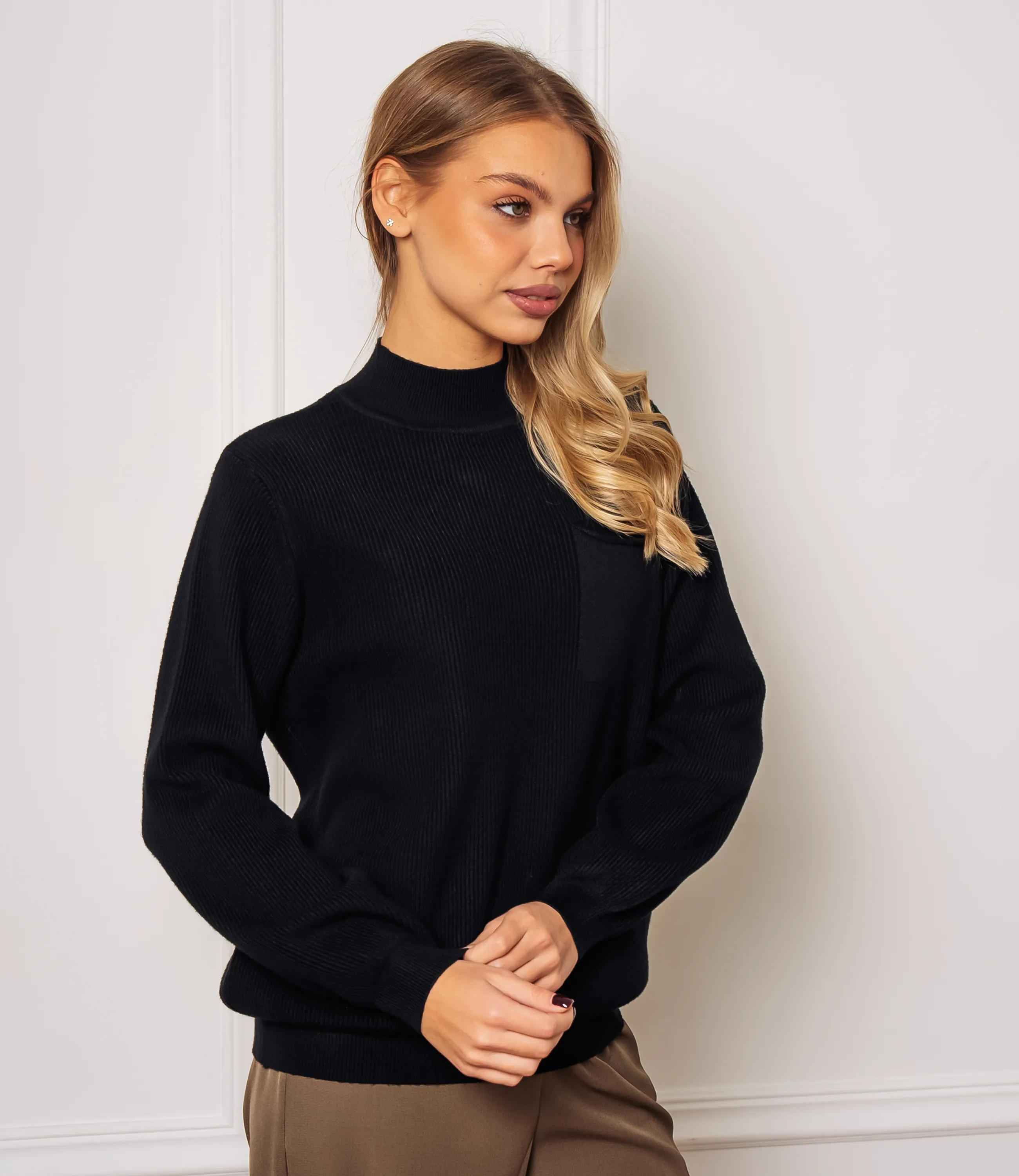 Джемпер #КТ24062, чёрный - фото 2