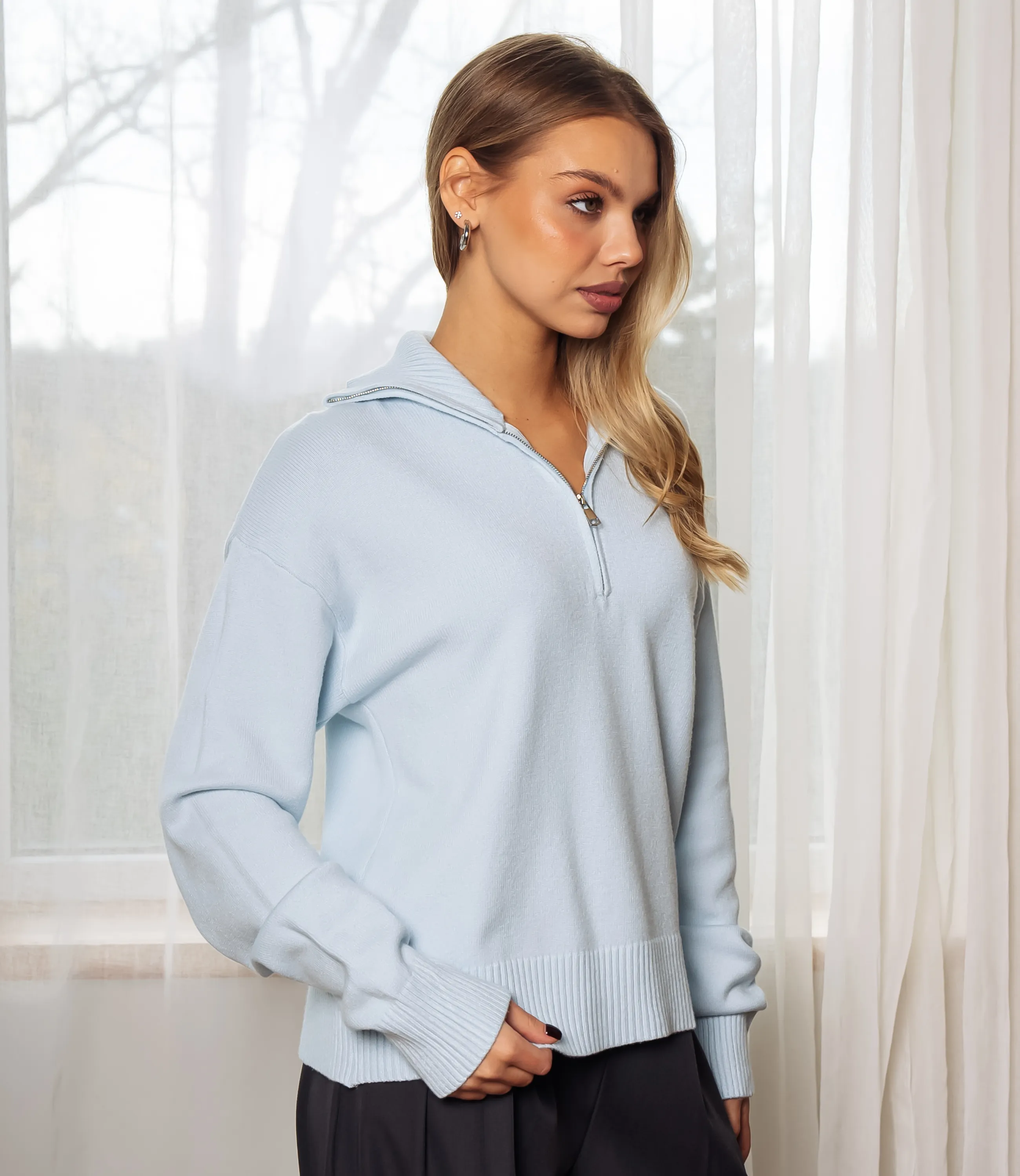 Джемпер #КТ888 (7), голубой - фото 2