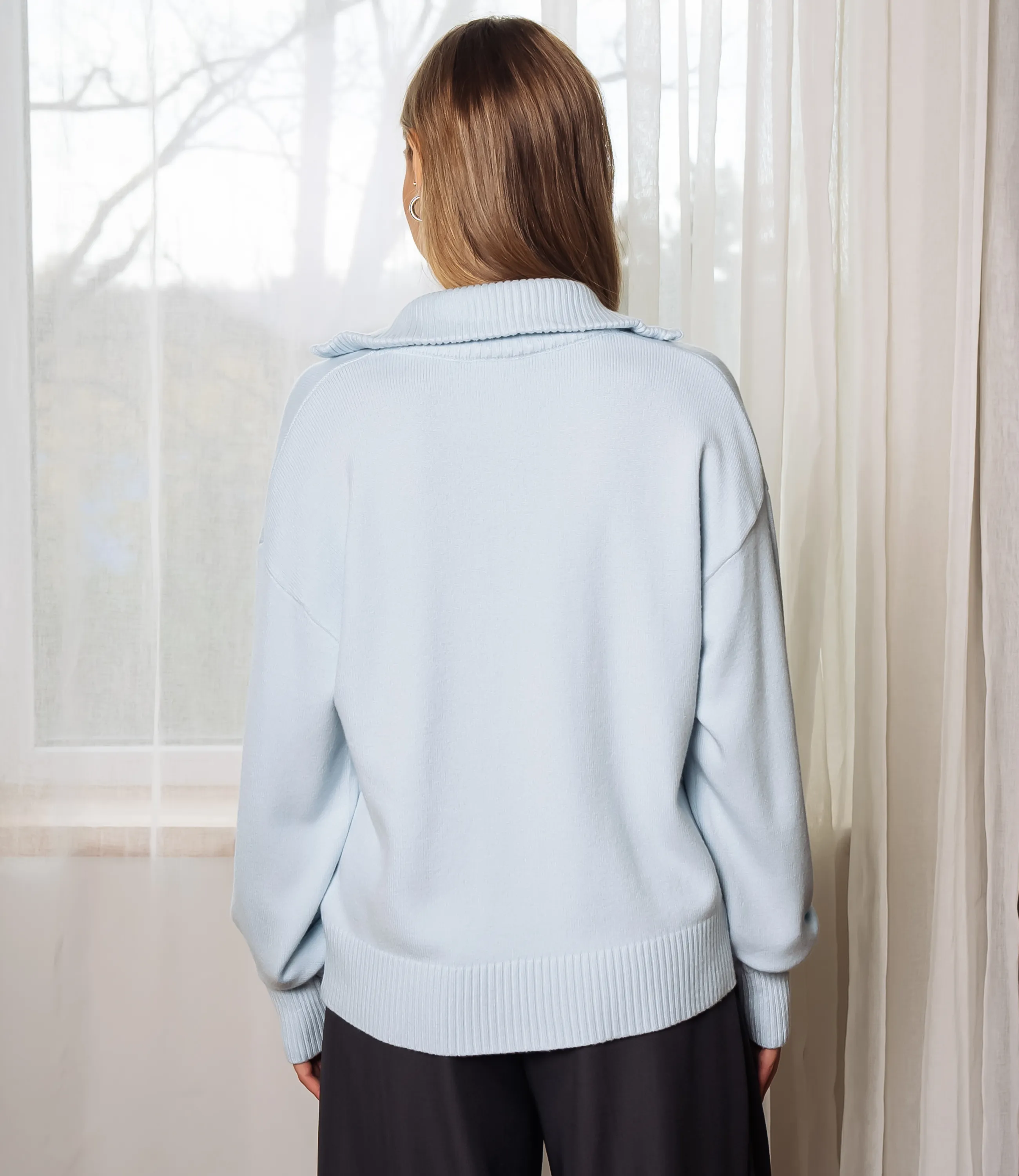 Джемпер #КТ888 (7), голубой - фото 3