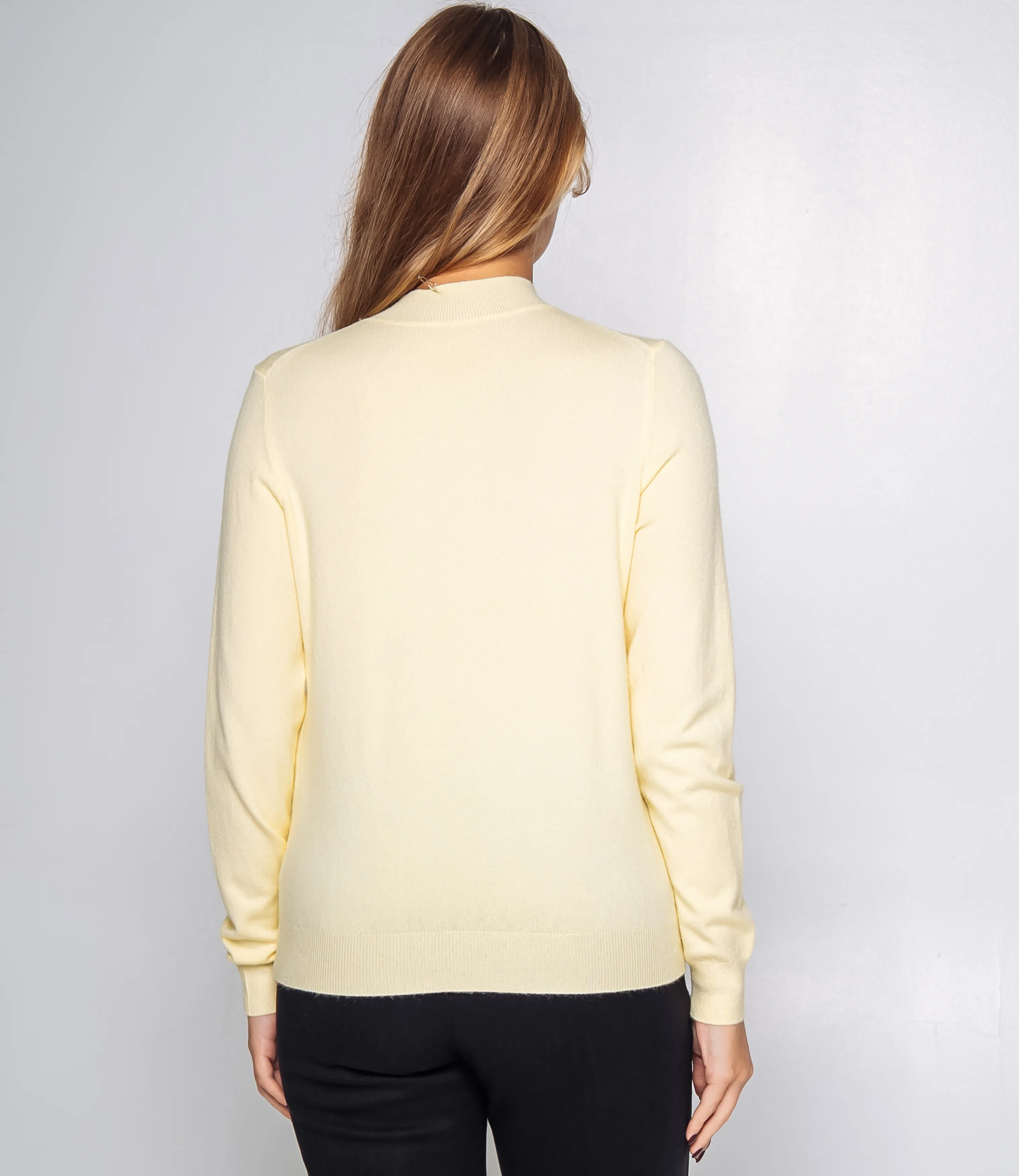 Джемпер #КТ5880, жёлтый - фото 3