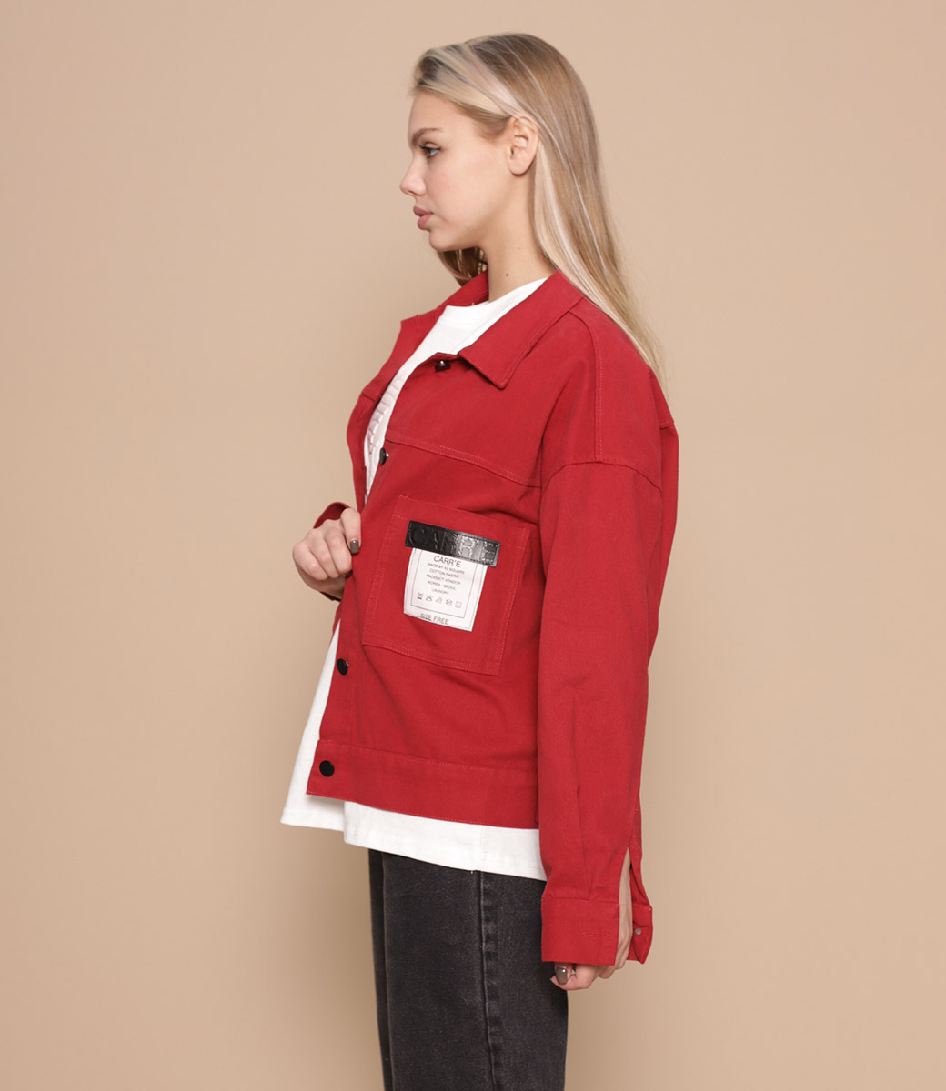 Куртка #6007*, красный - фото 2