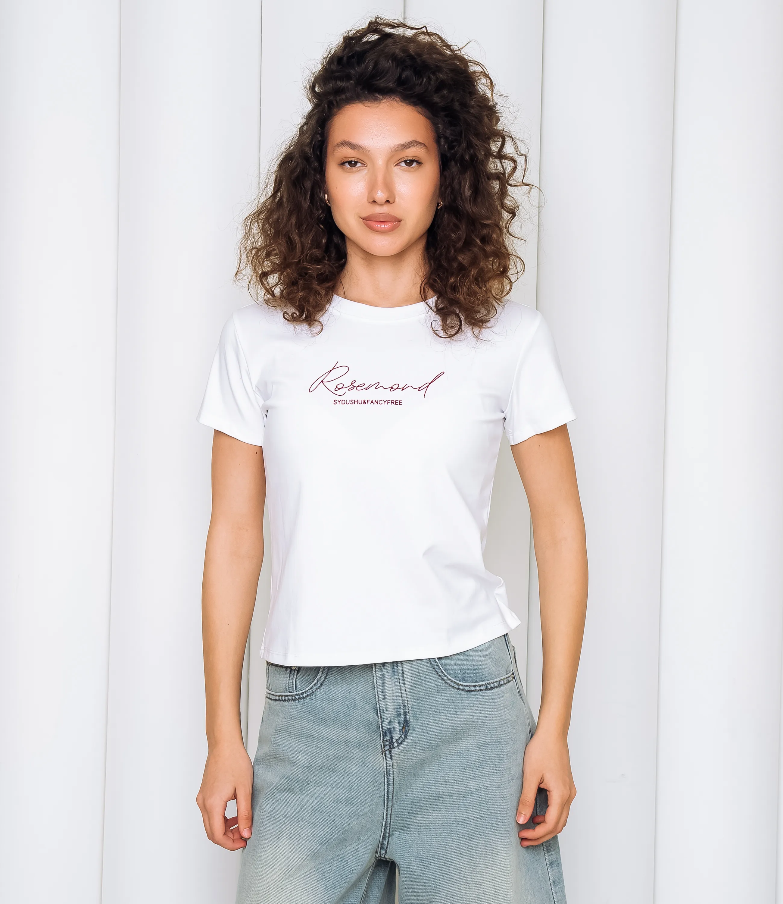 Футболка #КТ4502, белый - фото 1