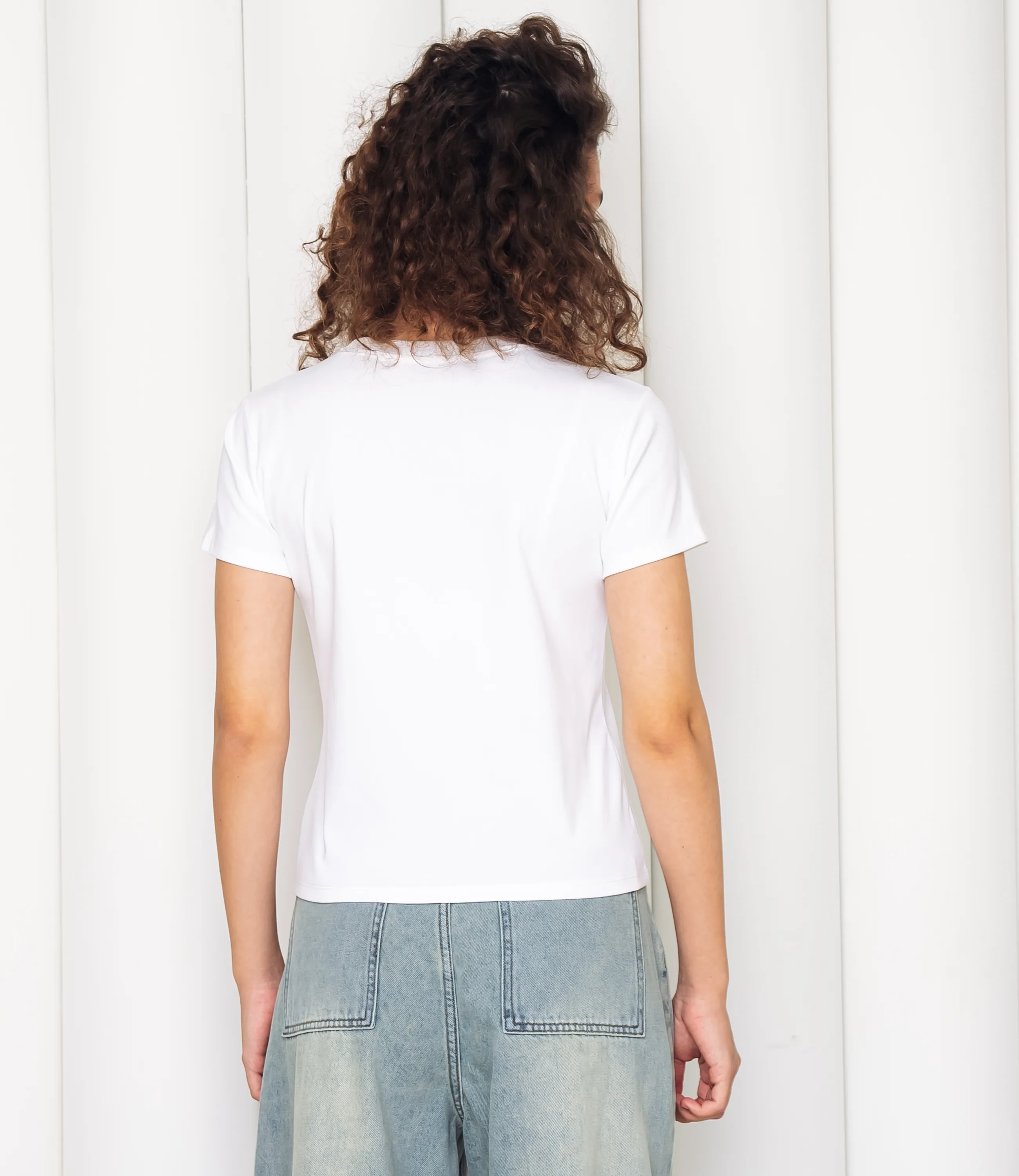 Футболка #КТ4502, белый - фото 3